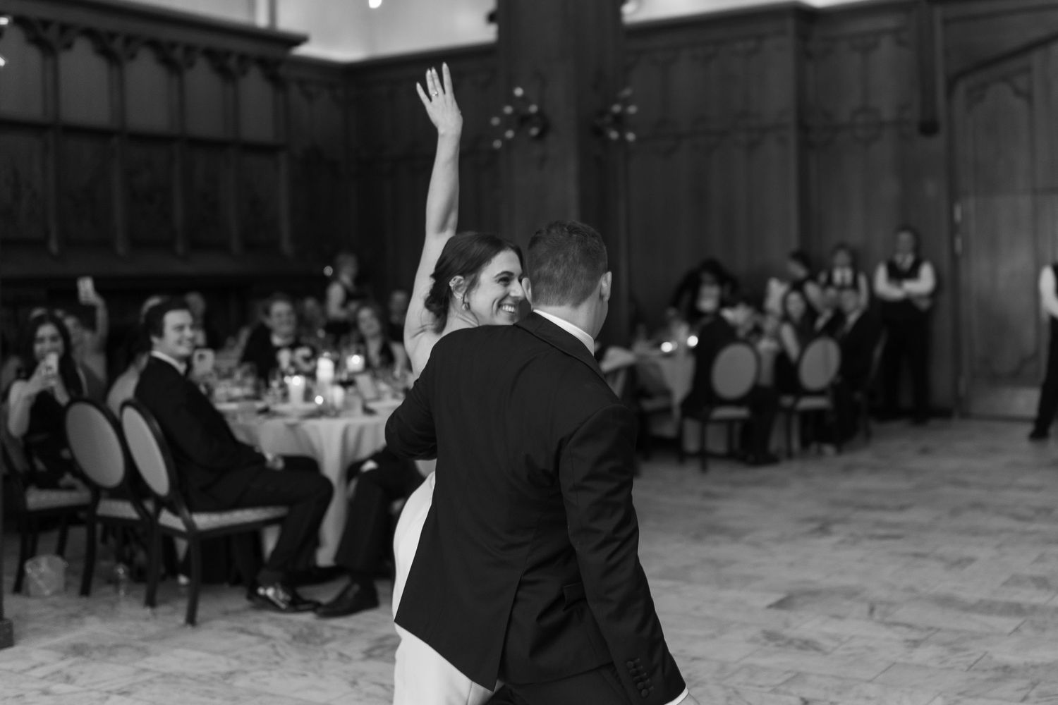 Luxury Chicago Athletic Association wedding captured by Chicago wedding photographer Kailee Rei Photography.