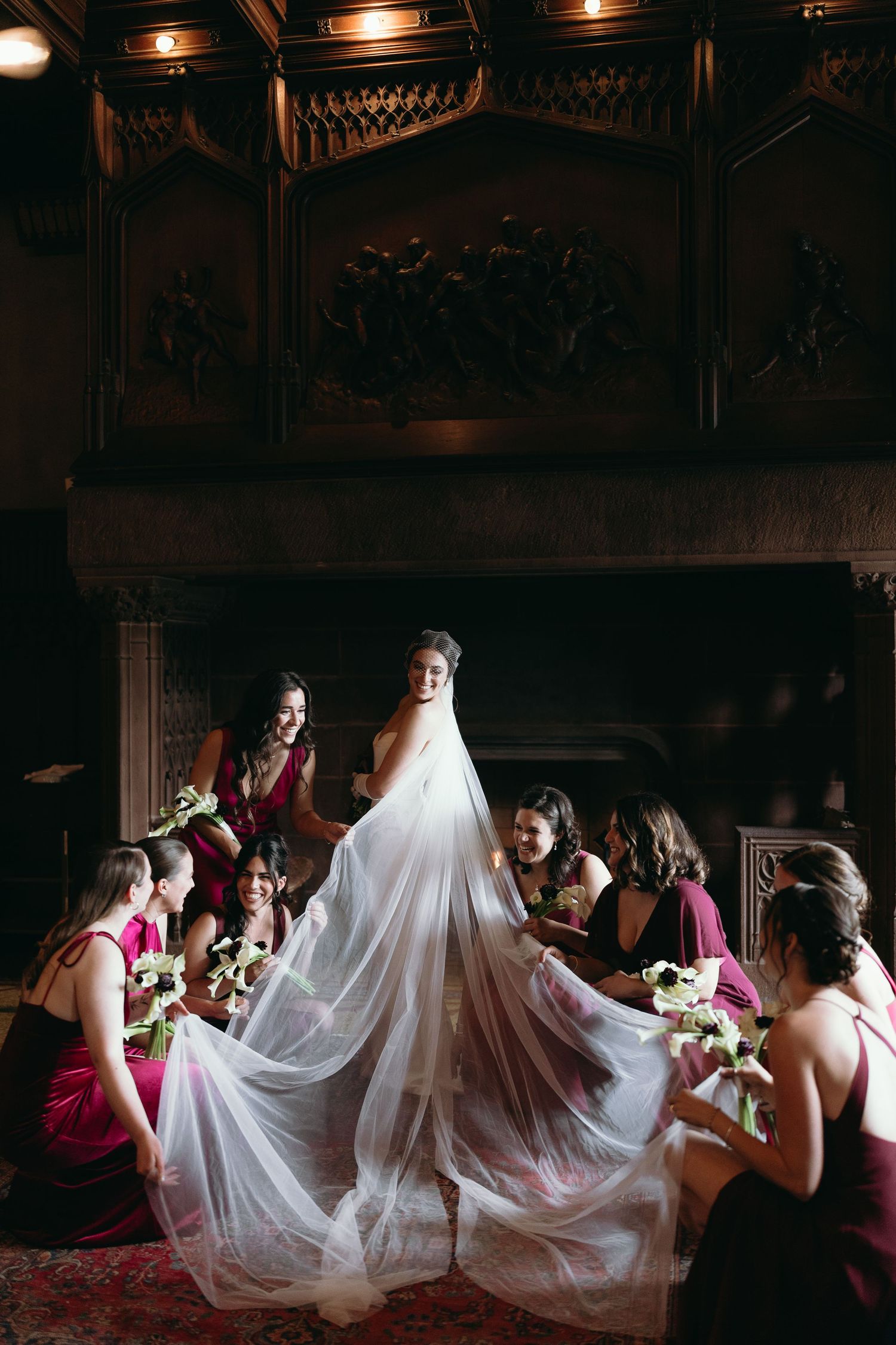 Luxury Chicago Athletic Association wedding captured by Chicago wedding photographer Kailee Rei Photography.