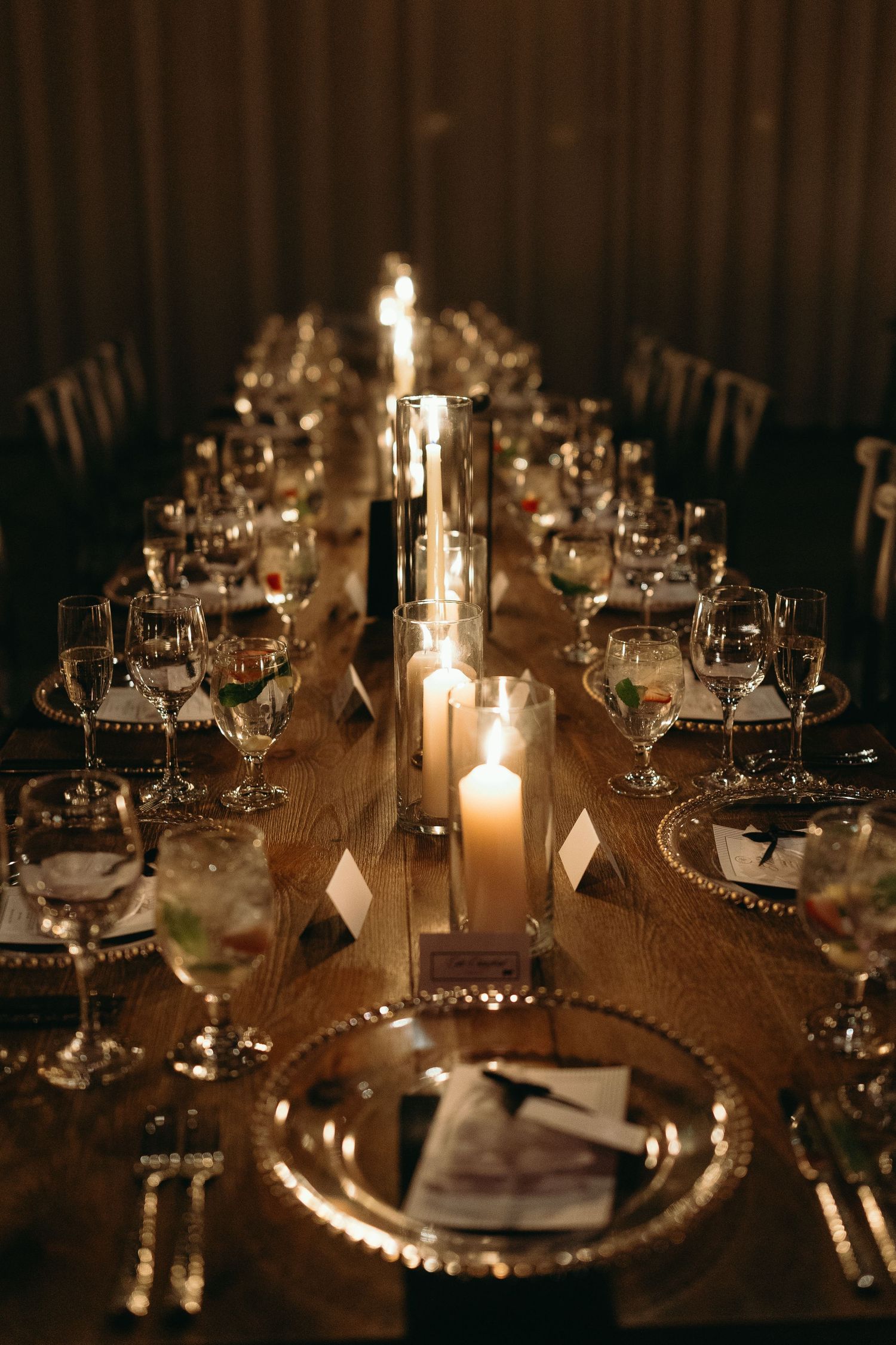 Luxury Fairlie wedding in Chicago featuring a stylish reception captured by Chicago wedding photographer.