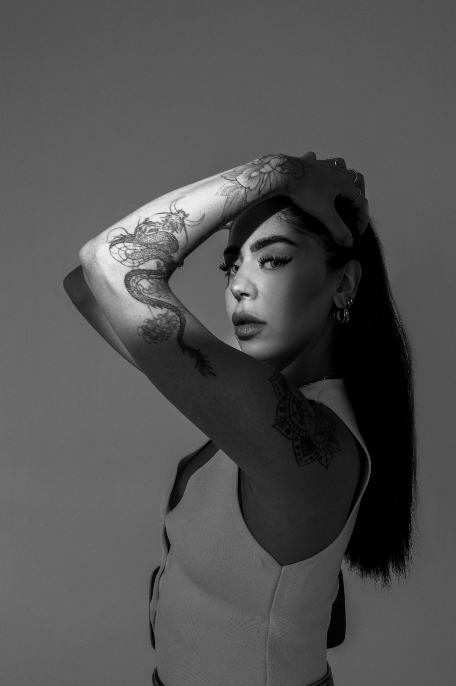 Exclusive fine portrait fashion and celebrity photography by Mirco Panaccio.