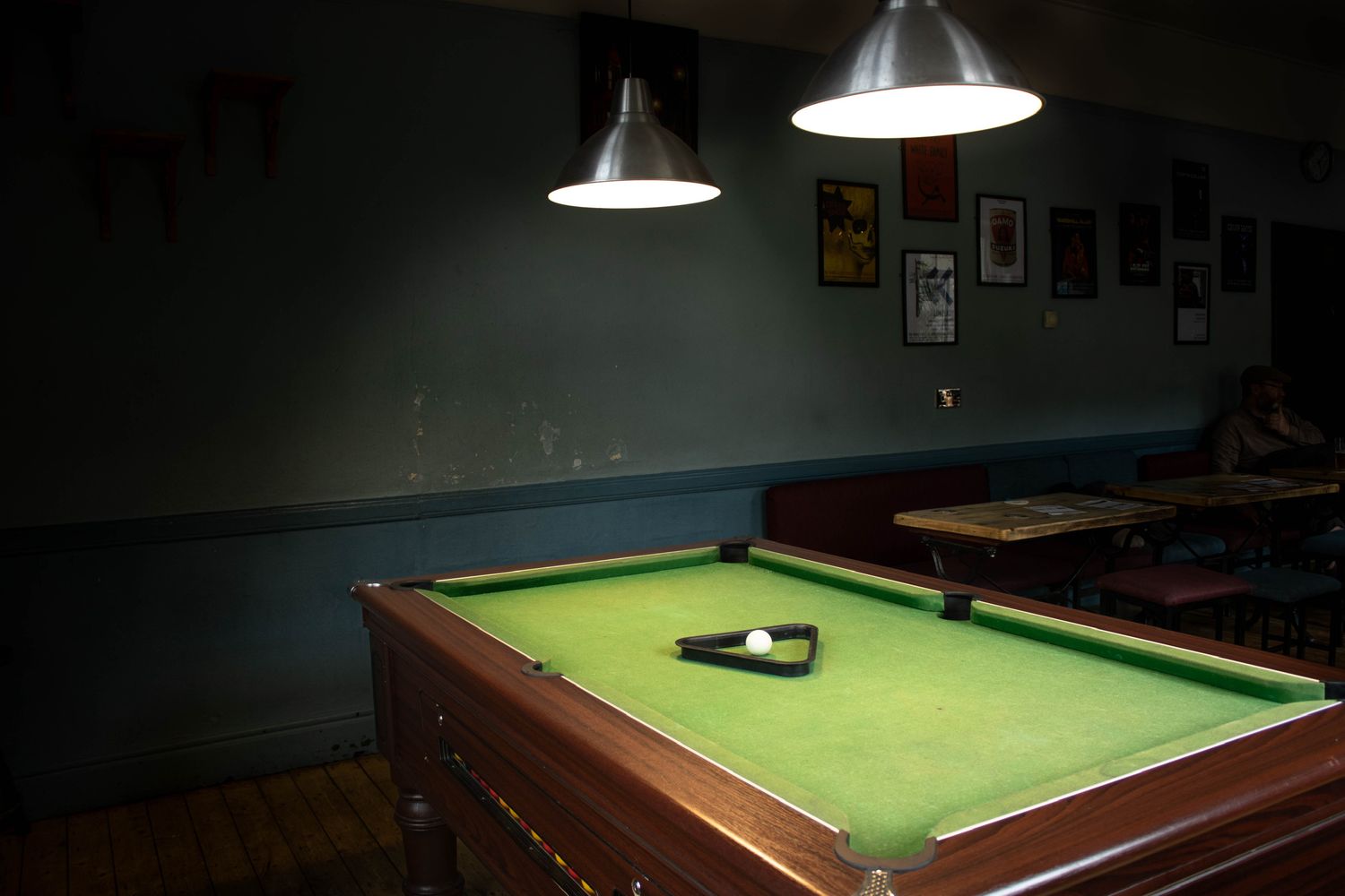 Cinematic Pool Table Moody Lighting