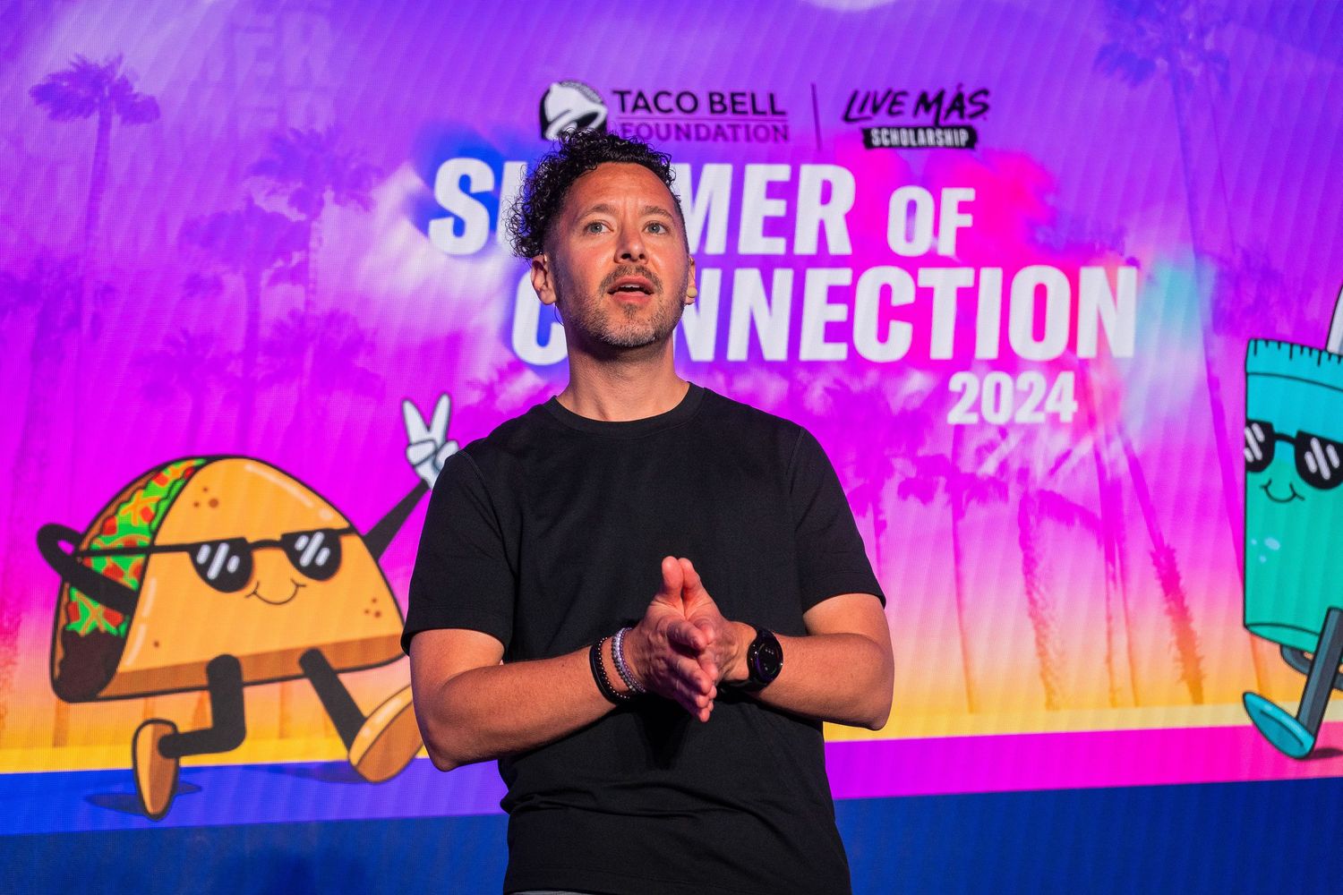 Photo was taken for The Taco Bell Foundation during their 2024 Summer of Connection Conference in San Diego, California.