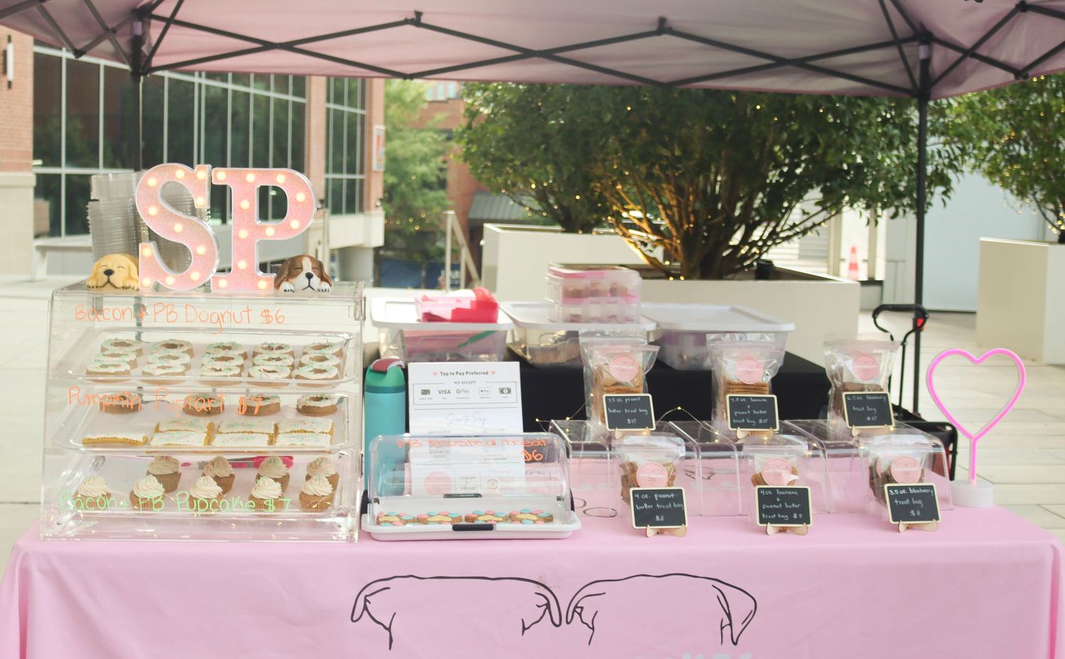 Photo was taken during The Paws on the Plaza event by the Greenville Humane Society.