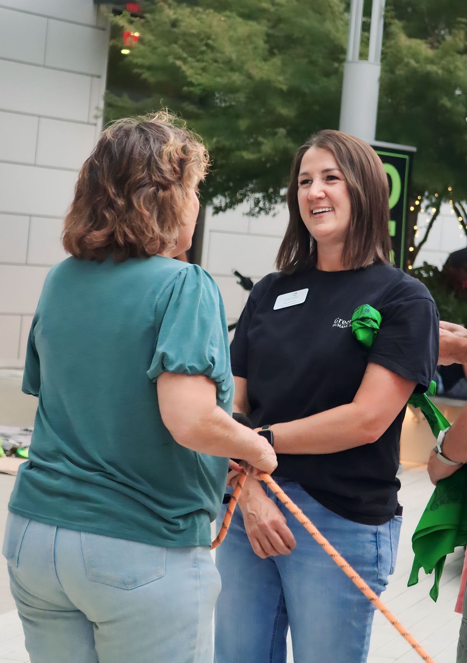 Photo was taken during The Paws on the Plaza event by the Greenville Humane Society.