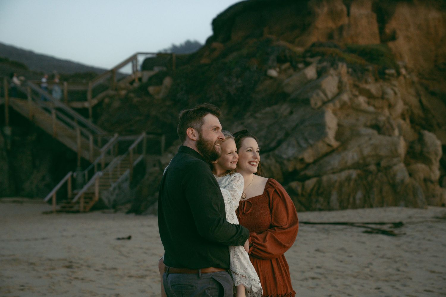Documentary Family Photos along Big Sur