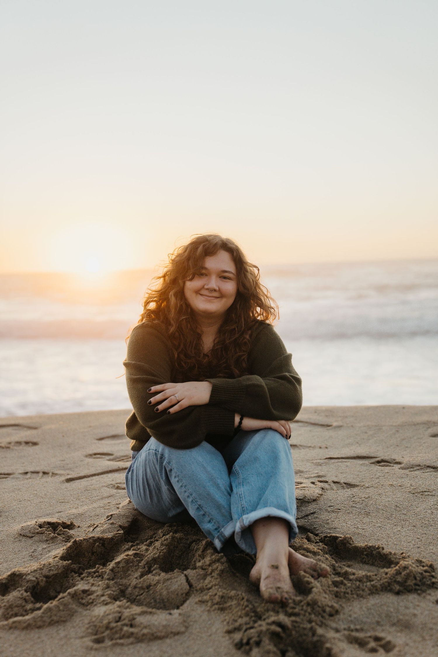 Graduation photos along Big Sur