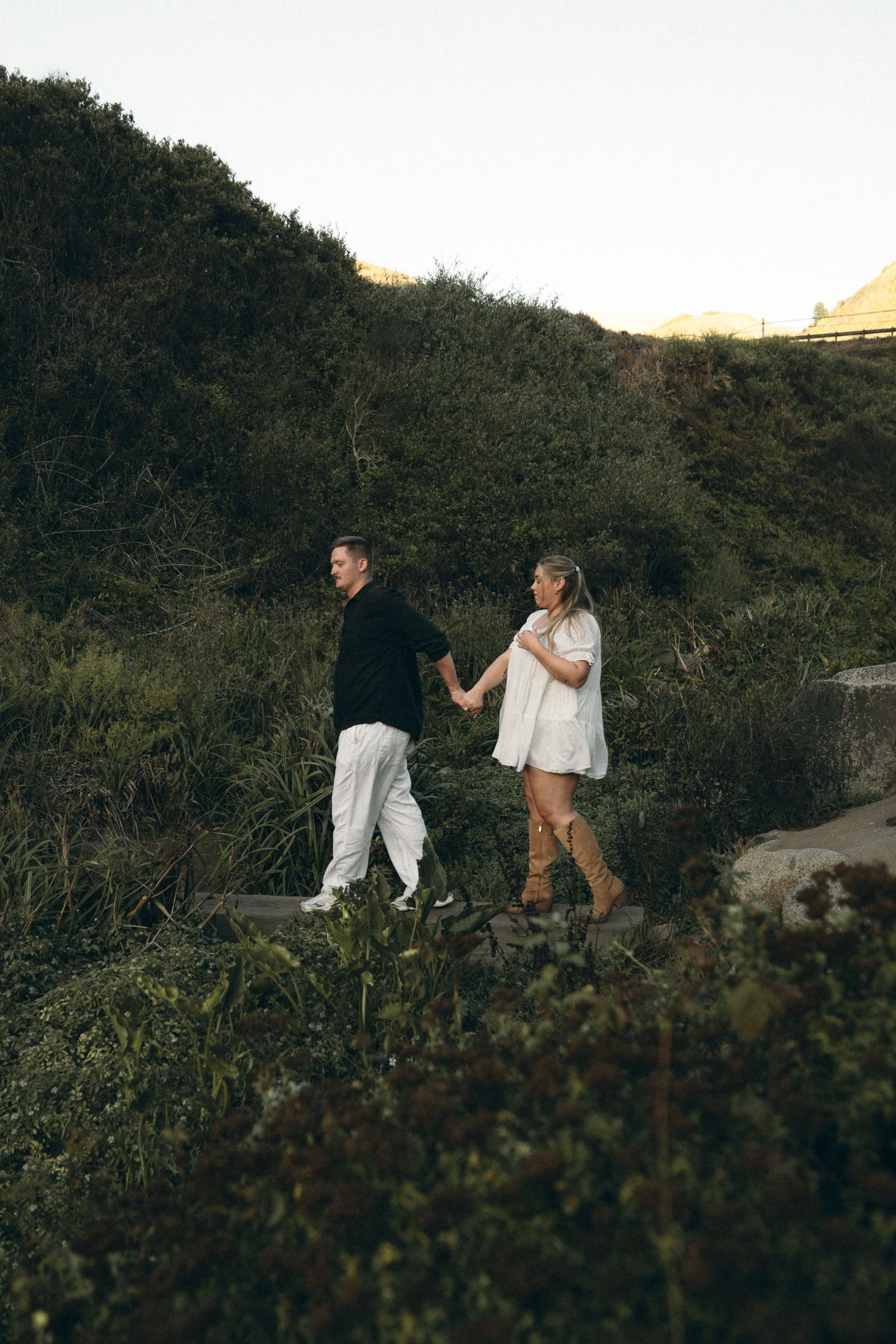 Unposed photos along Big Sur for documentary style photos in the Monterey peninsula.