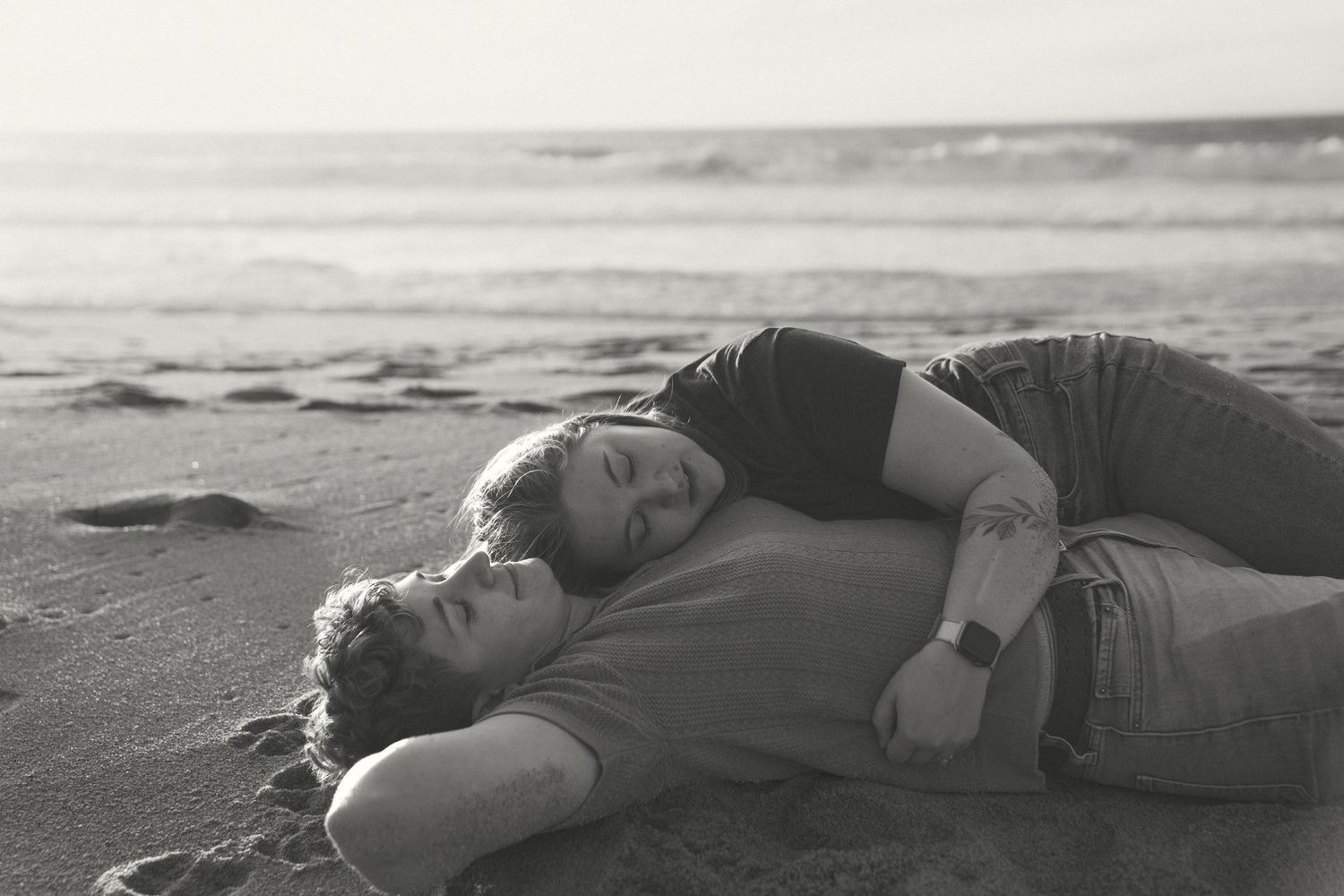 Big sur coast lgbtq engagement photography