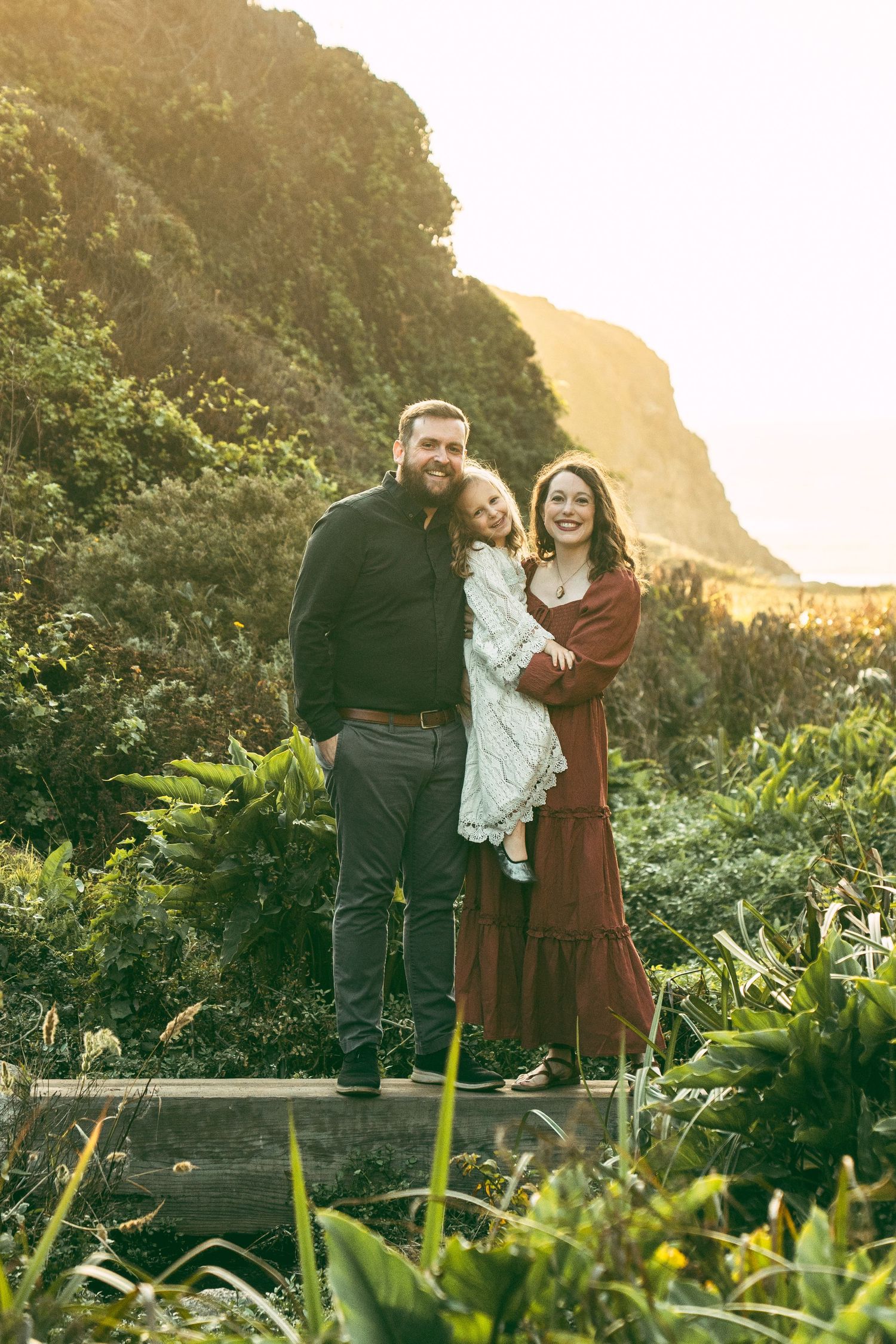 Documentary Family Photos along Big Sur