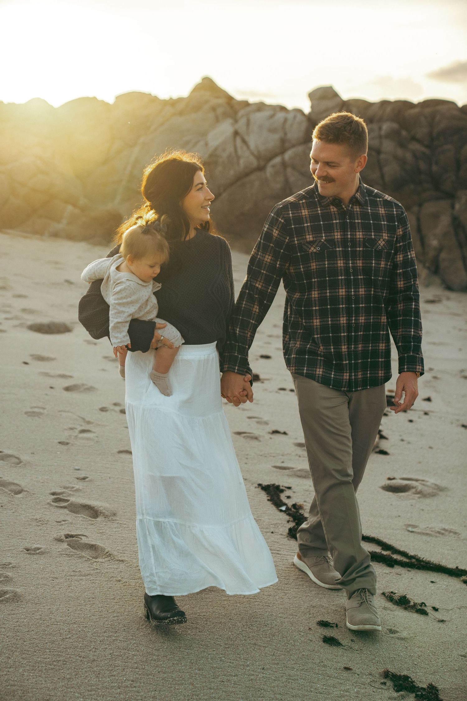 Documentary Style photos at Asilomar state beach
