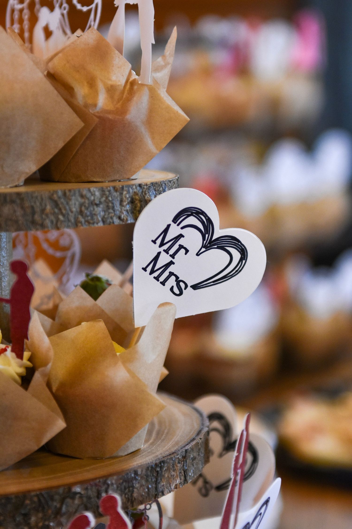 Detail image of deserts for a wedding