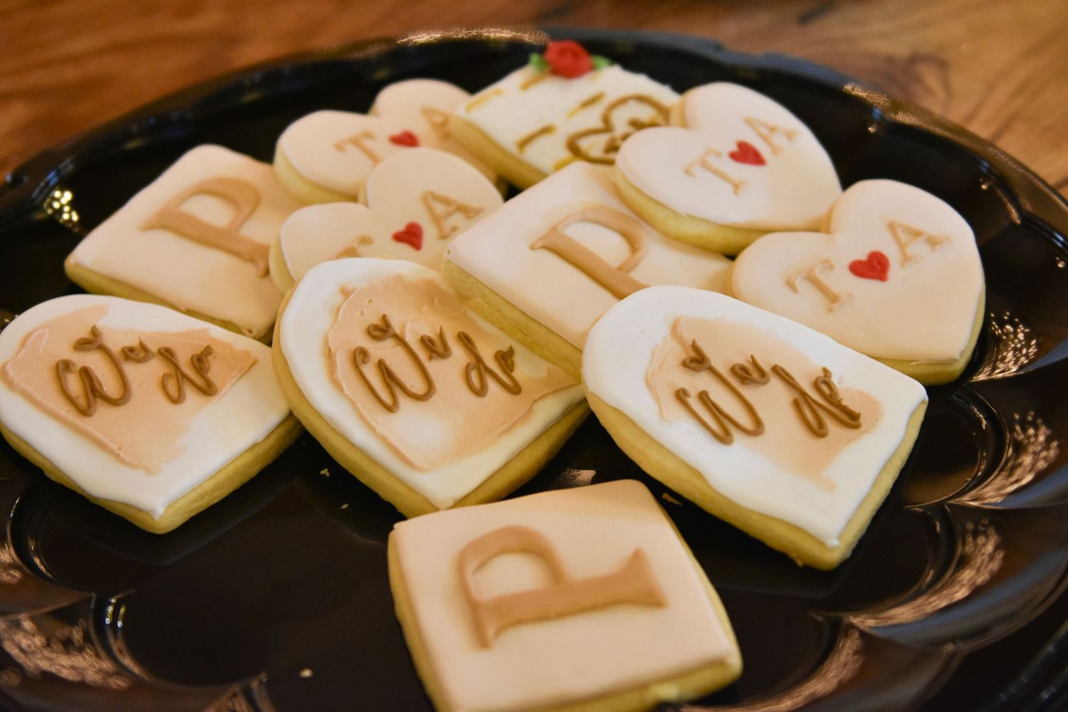 Detail image of deserts for a wedding