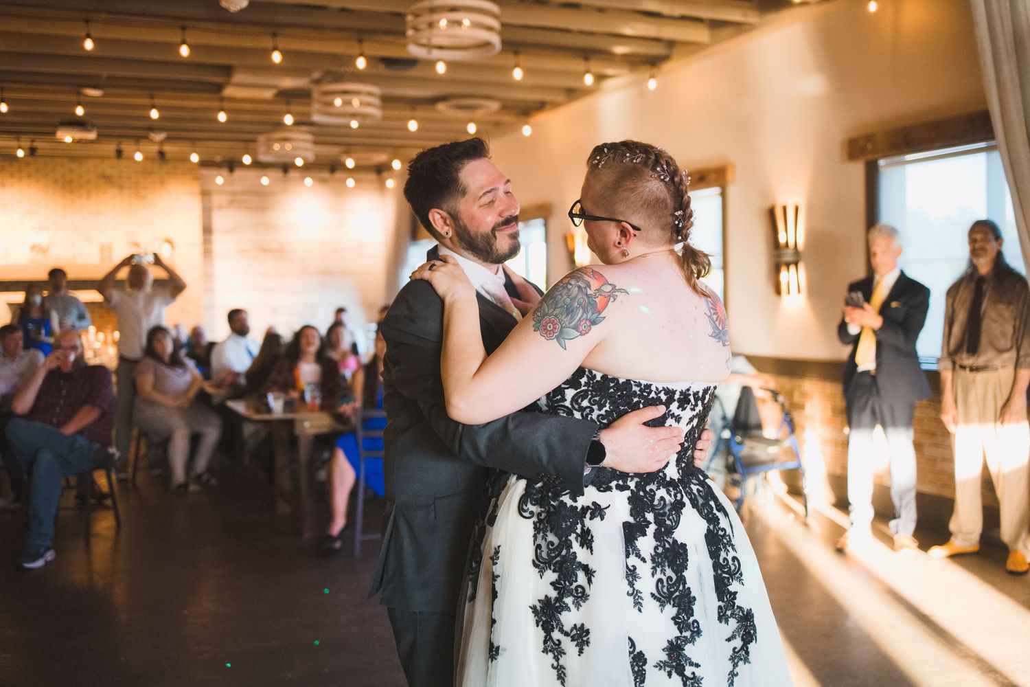 madison wi special event dance wedding photographer reception ceremony waunakee lone girl brewing company professional photos portfolio