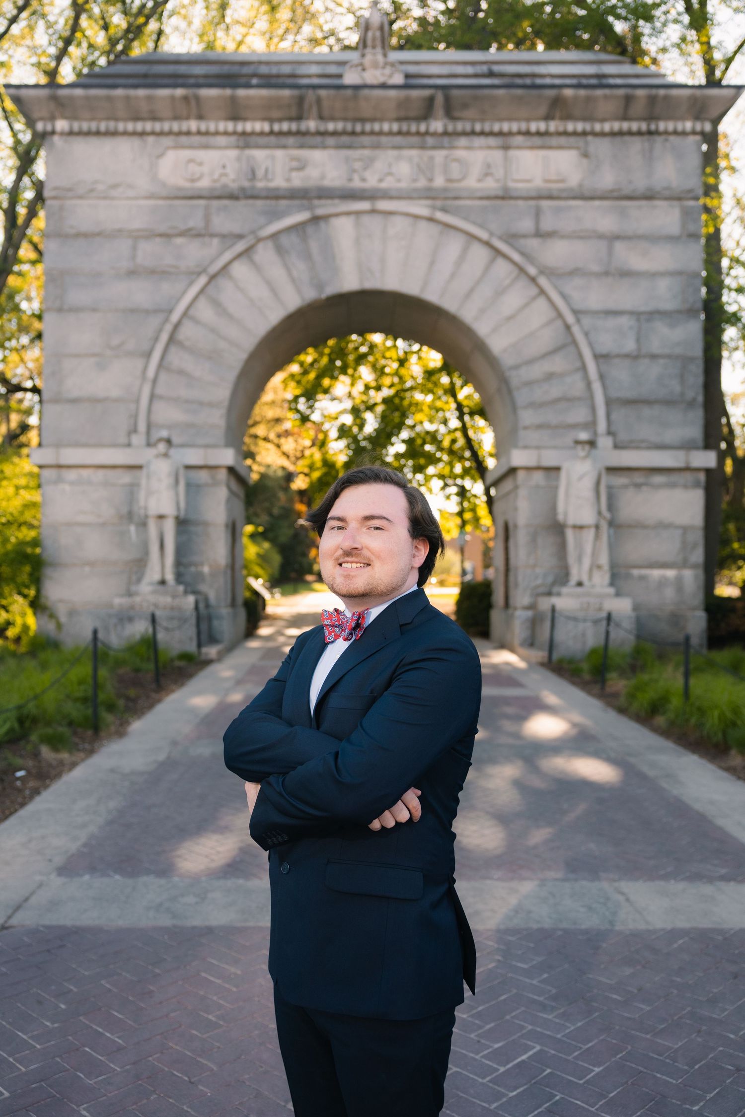 uw madison university of wisconsin graduation badgers camp randall arch campus professional photographer photos linkdn headshots grad pics