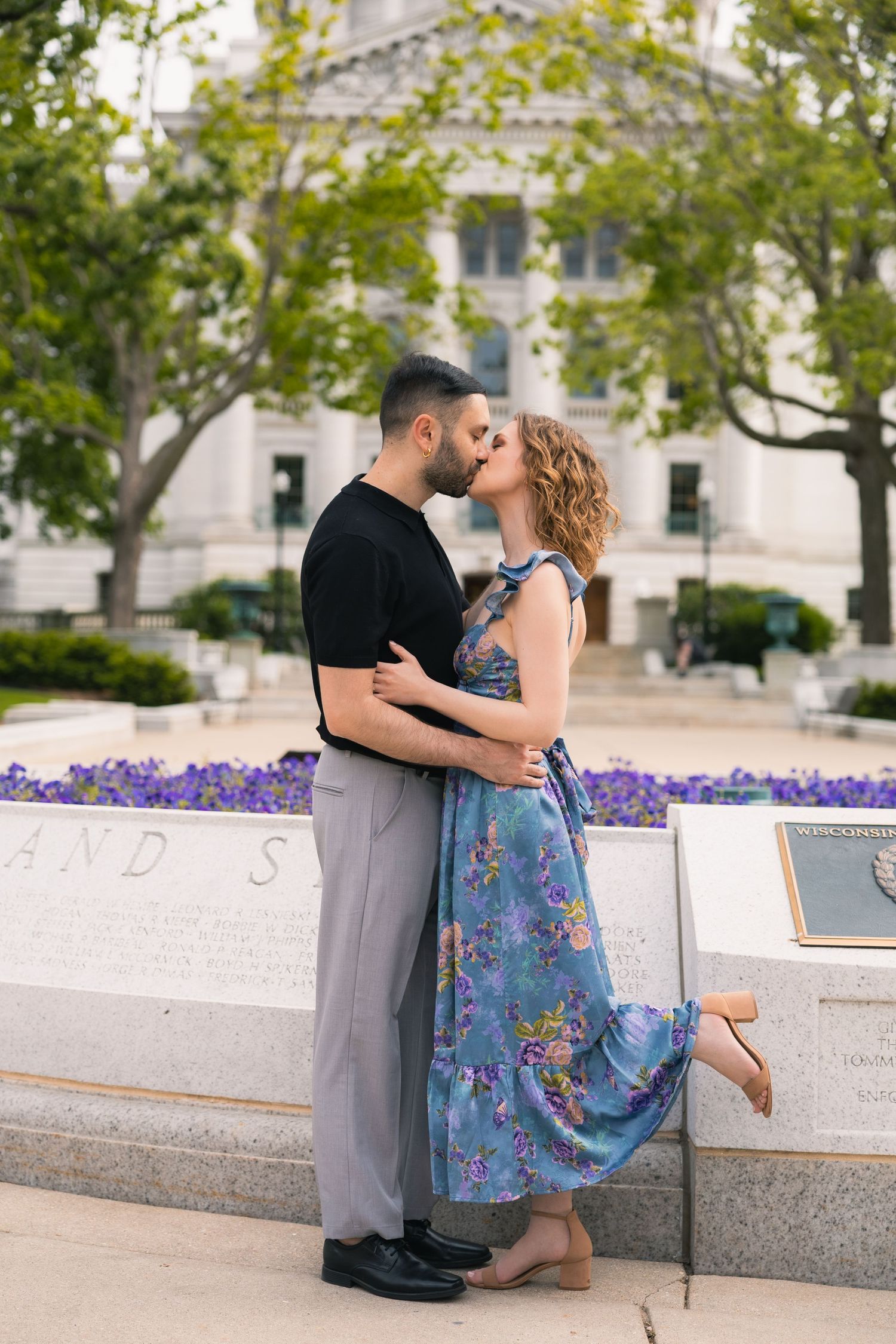 madison wi surprise proposal wisconsin state capitol building indoors couple engagement photos downtown best professional luxury verona dane