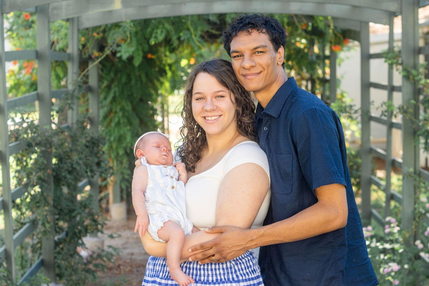 Outdoor Newborn Session Manistee Ranch