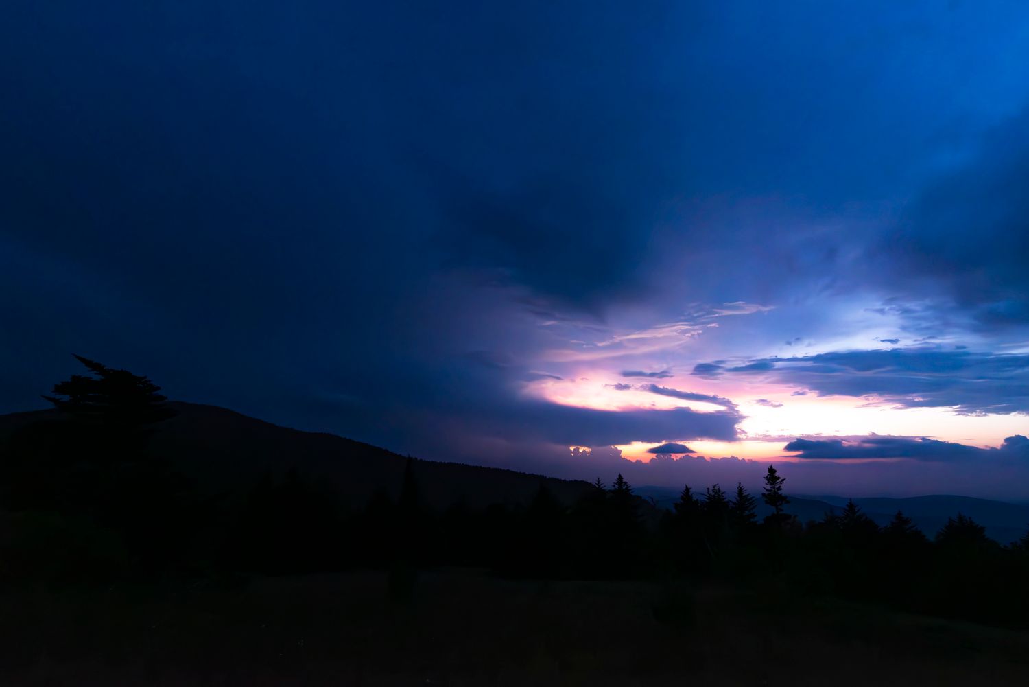 Late sunset on the Roan