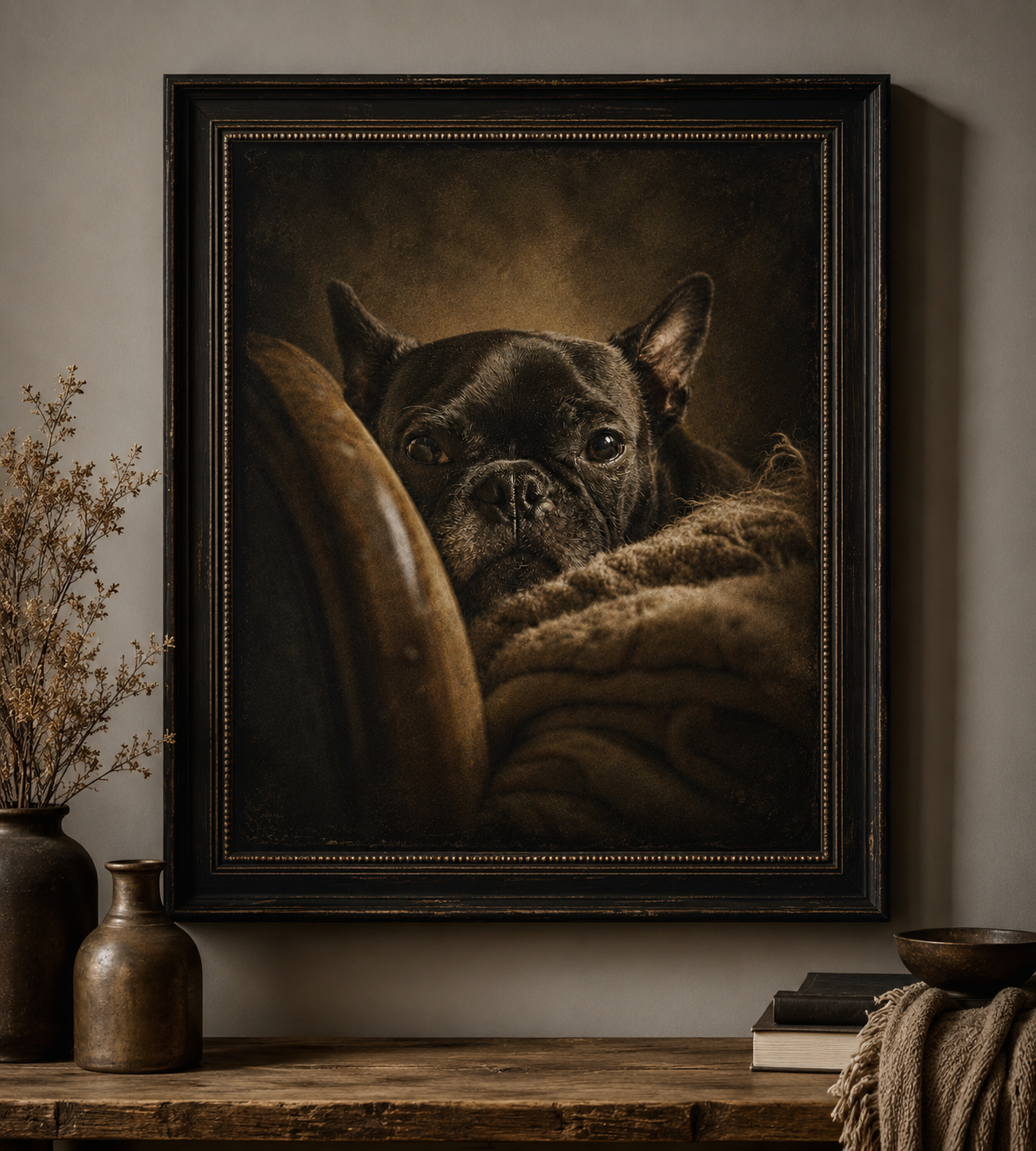 Pet Vintage Portrait