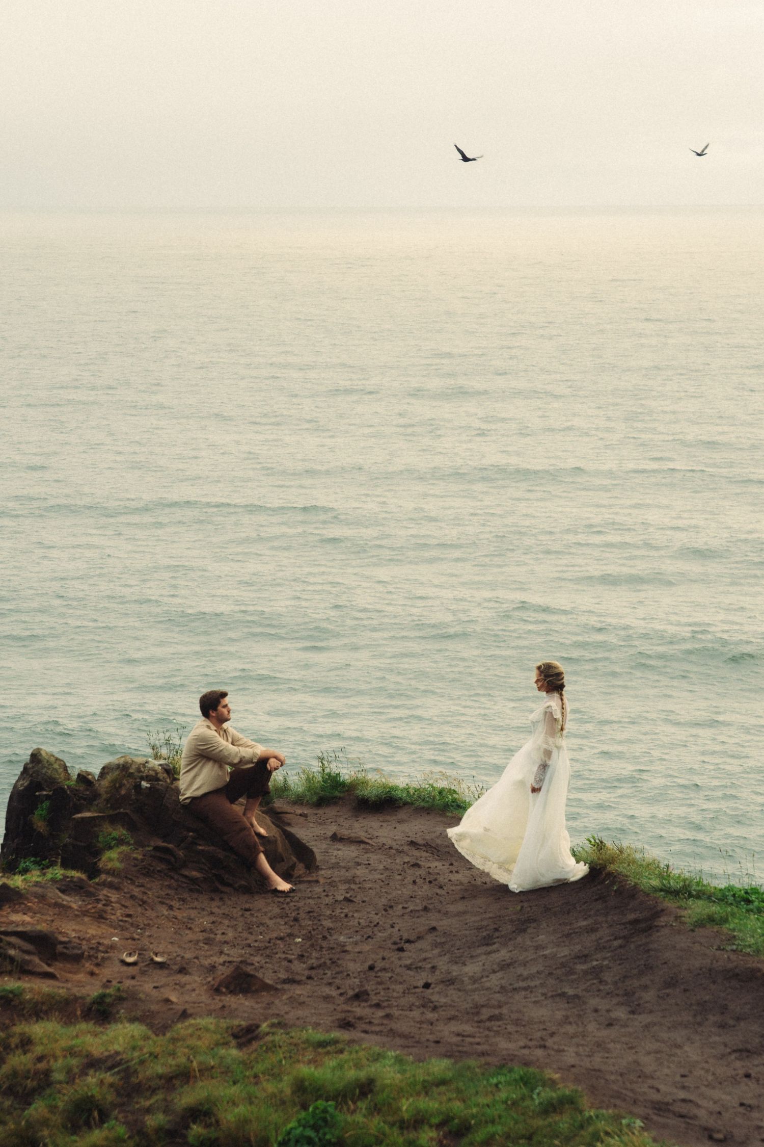 Romantic elopement on the Oregon Coast