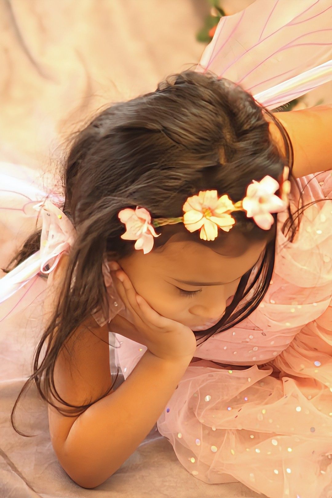Fairy with flower crown