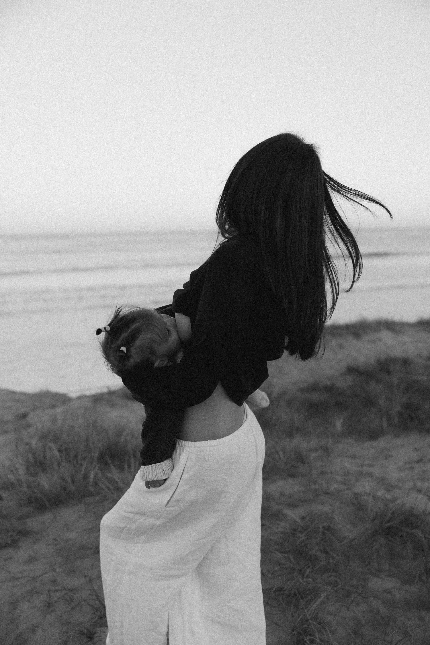 family photo shoot, baby beach photoshoot, surf coast