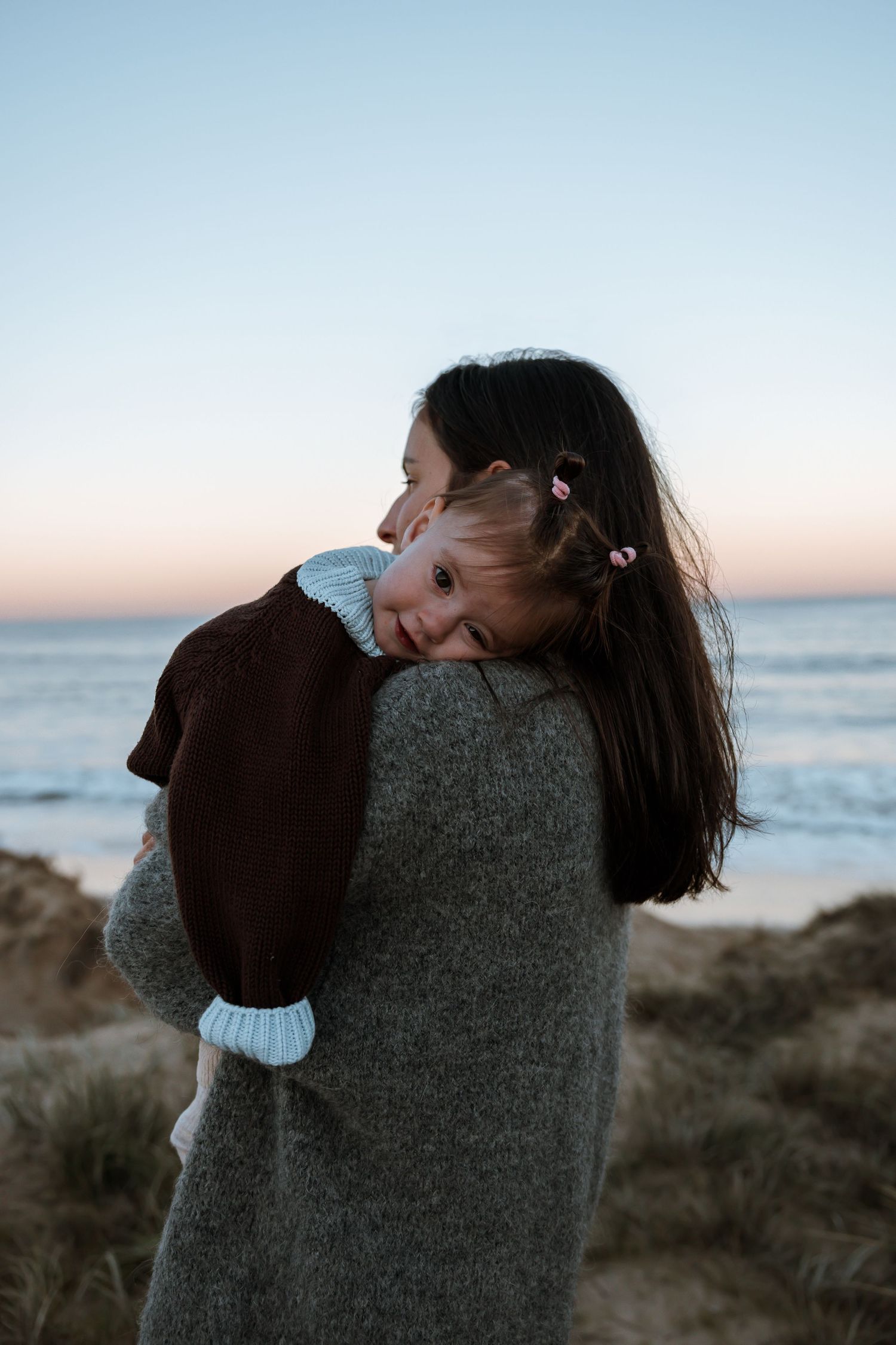 family photo shoot, baby beach photoshoot, surf coast
