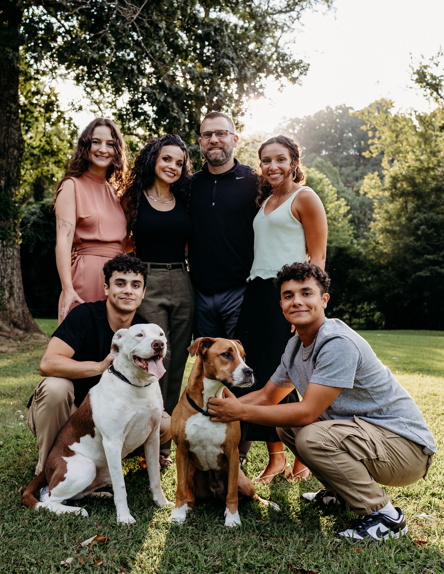 family photos in Waynesville mo, with dogs