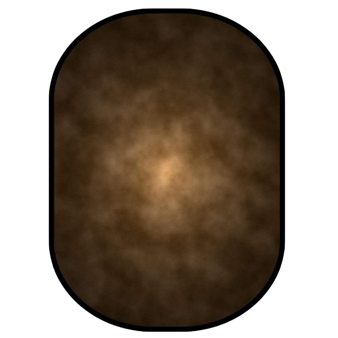 Three oval-shaped brown objects arranged in a row showing progressive size reduction from left to right.