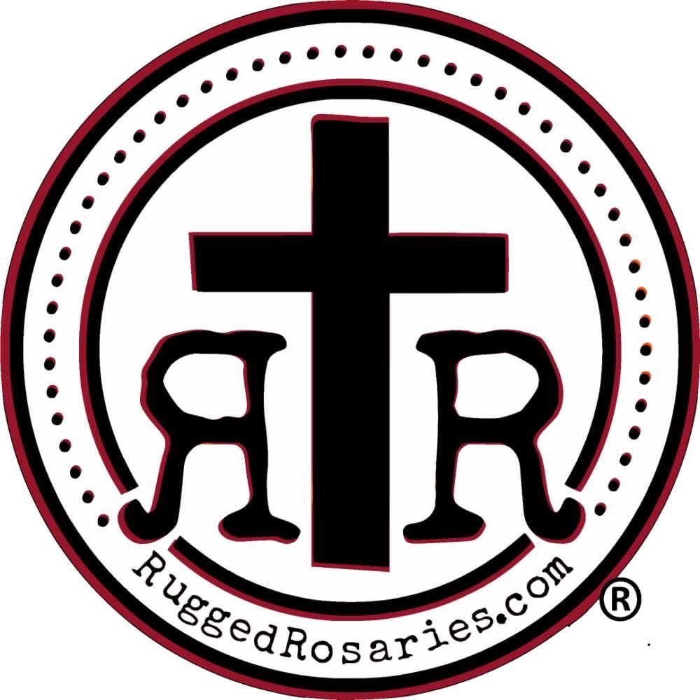 Black cross logo with RR initials and dotted circle border.