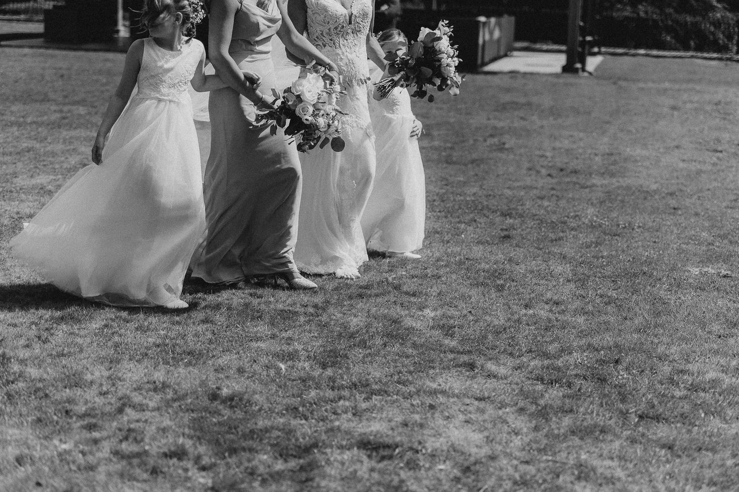 Bride and groom sharing a joyful moment during their wedding day