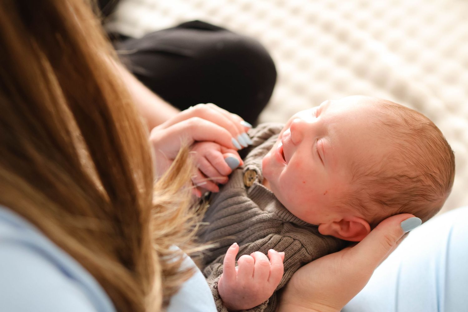 In Home newborn photos