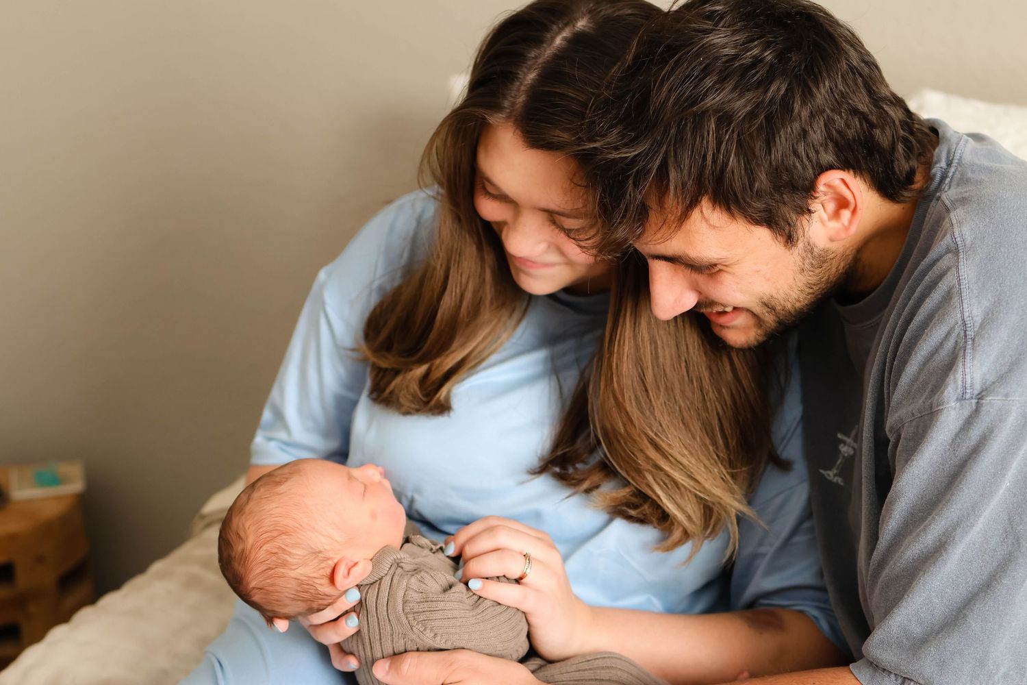 In Home newborn photos