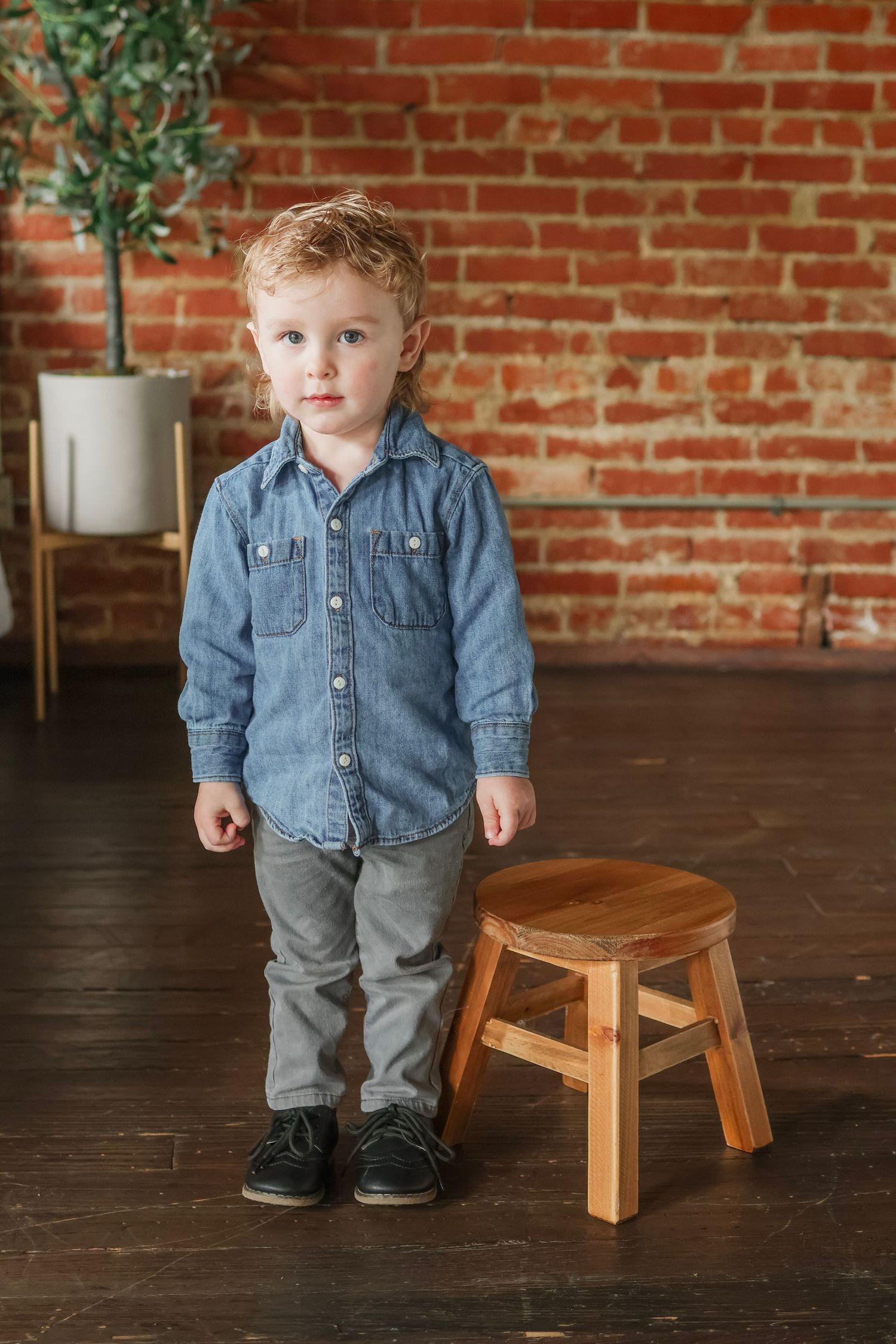 Milestone Photos Toddler Studio Photography