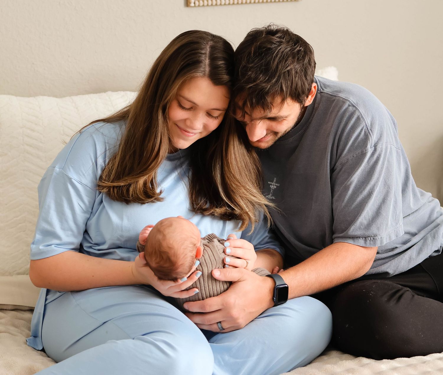 In Home newborn photos