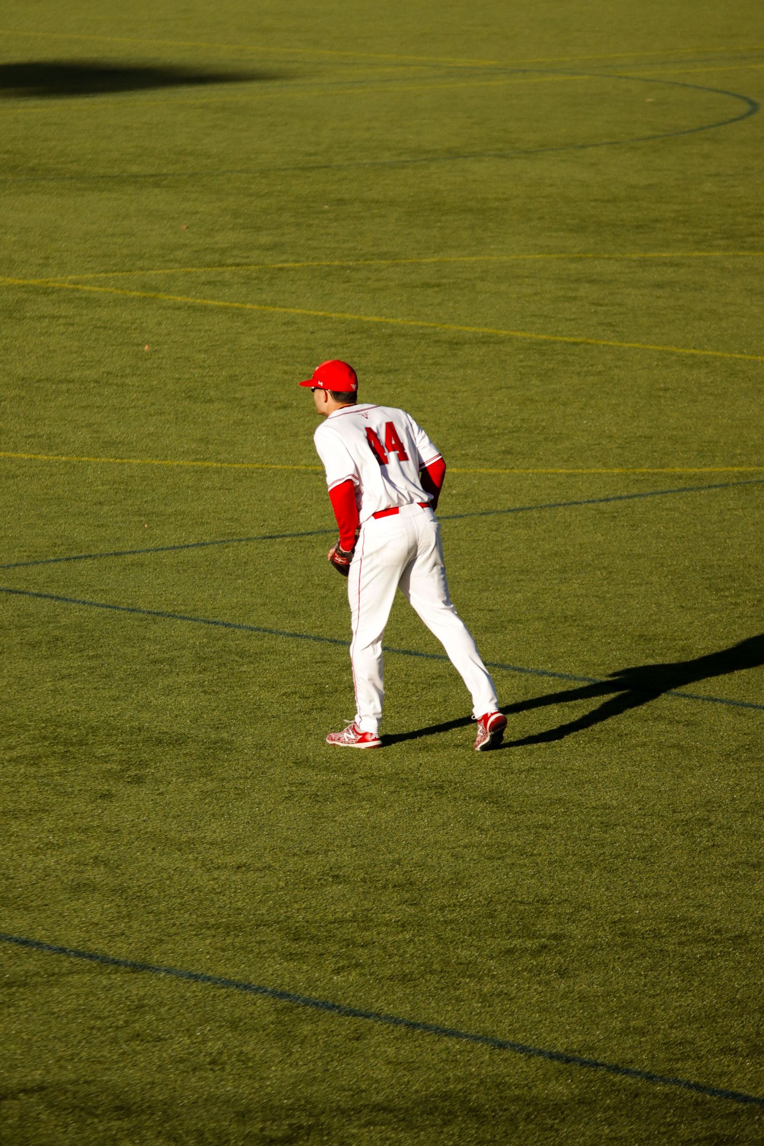 WPI Baseball, sports photography, college baseball, outfield photography, Central MA.