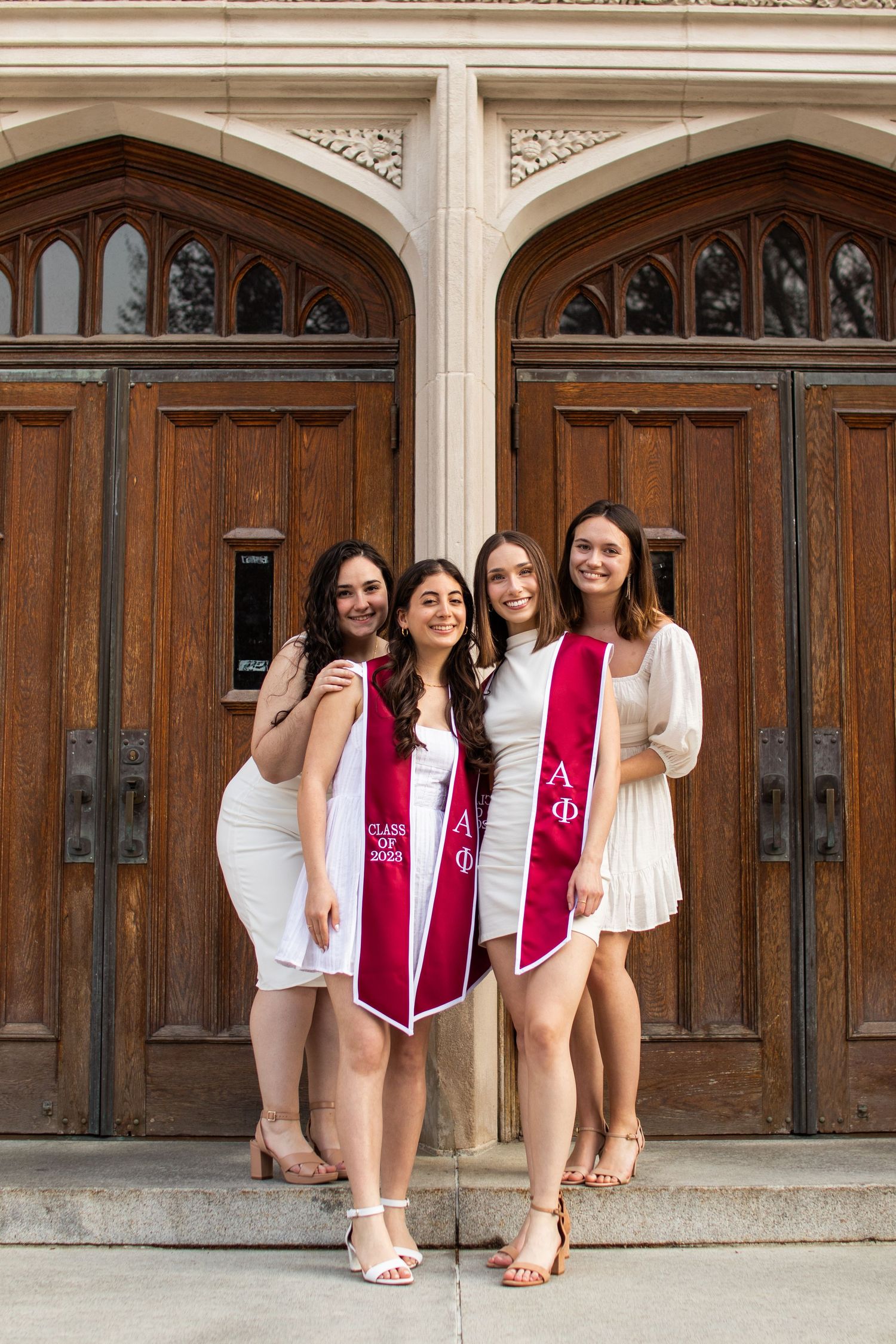 College friends graduation photos, natural lighting photography, WPI, sorority, senior grad photos. Worcester, MA