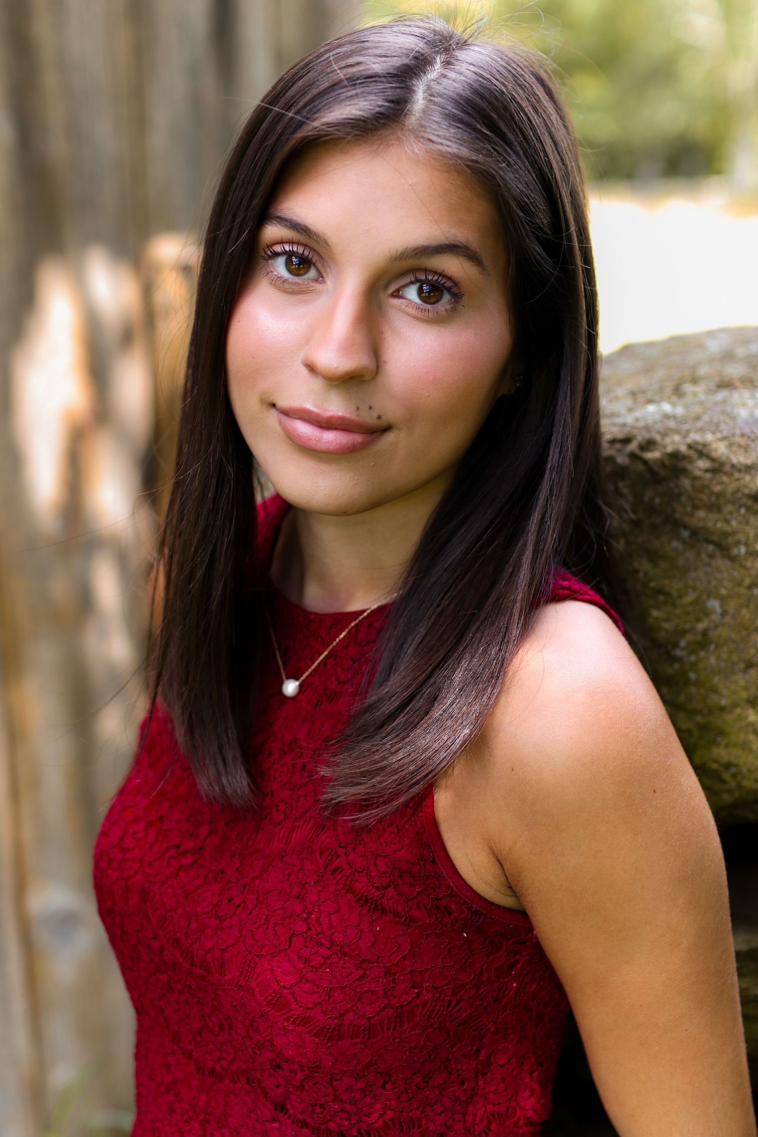 Natural light headshot. Senior portrait photography in Central MA.