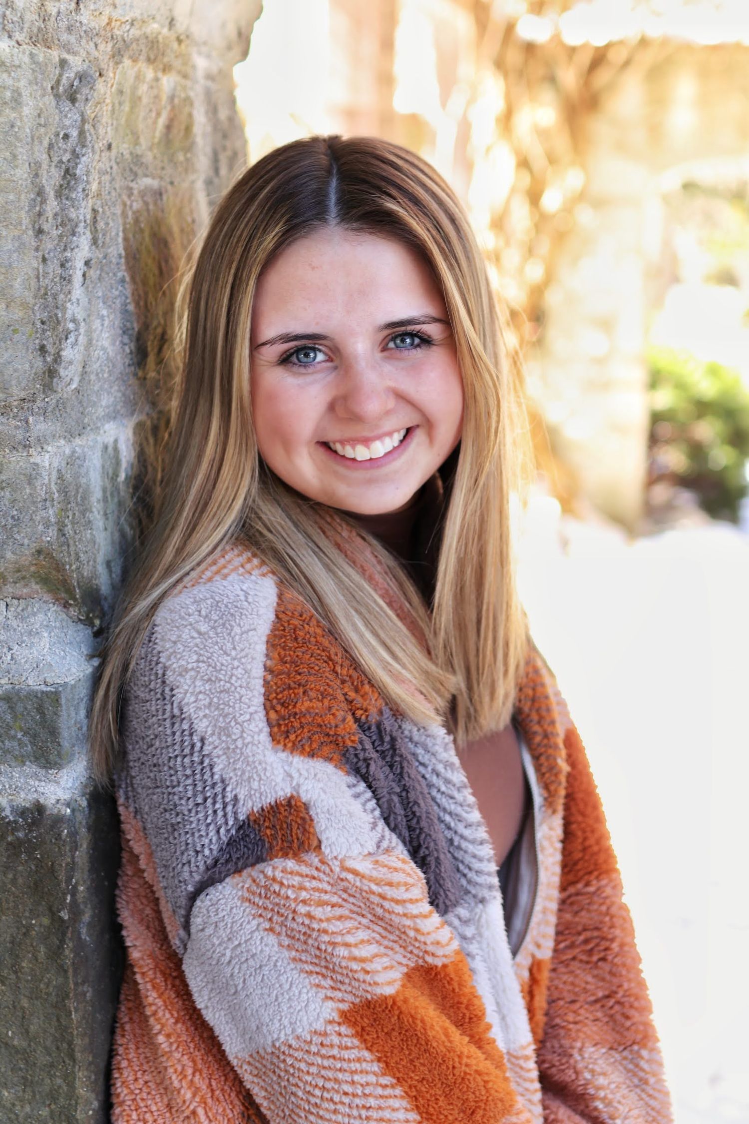 Back lit, natural light headshot. Portrait photography in Central MA.
