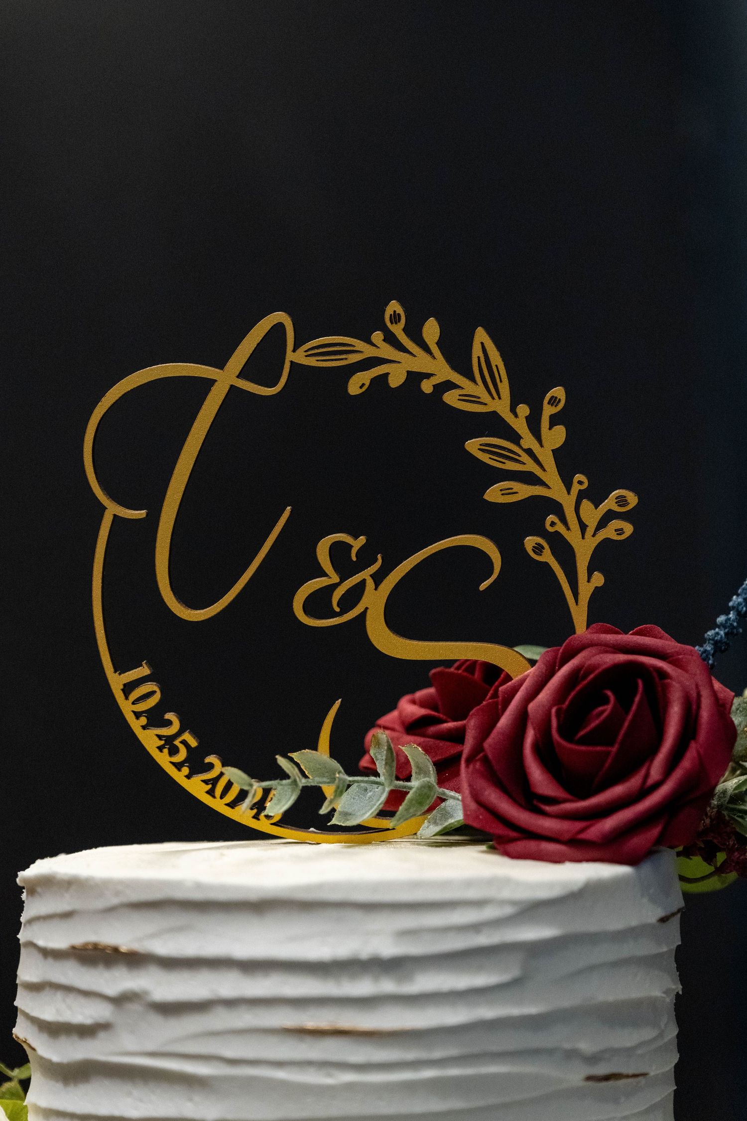 Close up of Cake topper