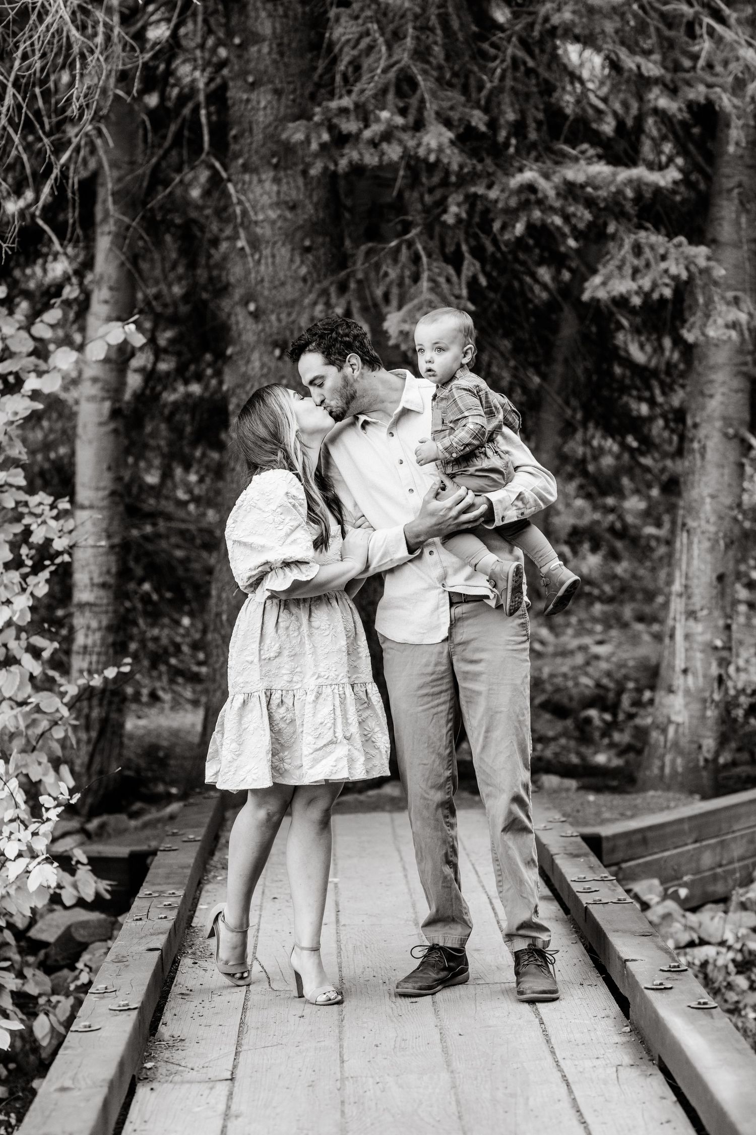 Dreamy and timeless fall family photos in the mountains by Coley Cook, Utah county family photographer