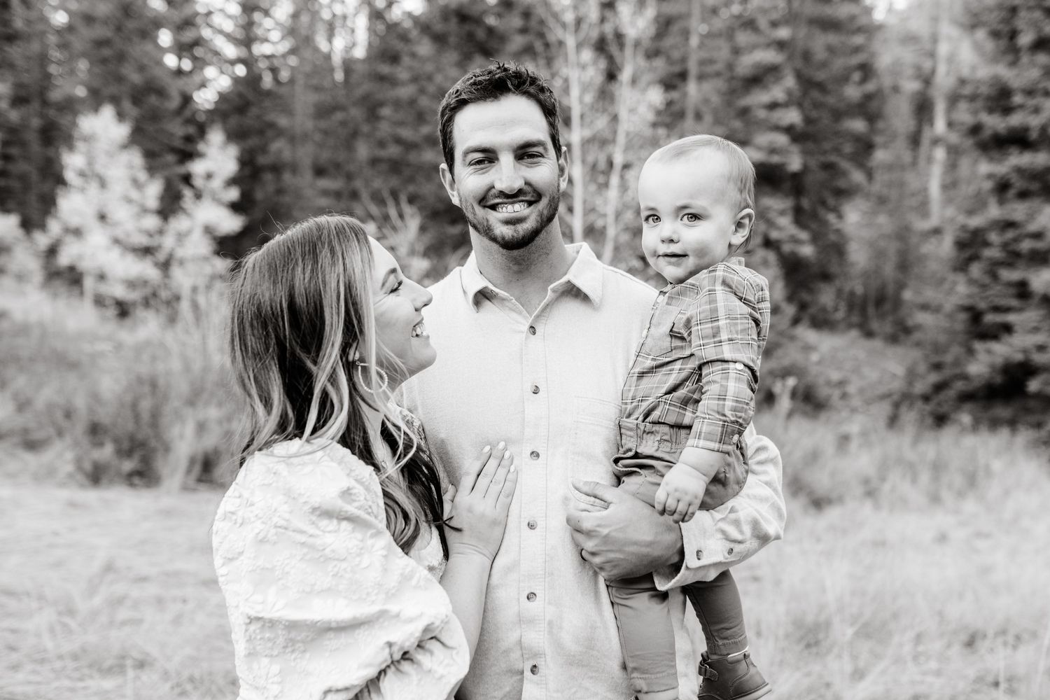 Dreamy and timeless fall family photos in the mountains by Coley Cook, Utah county family photographer