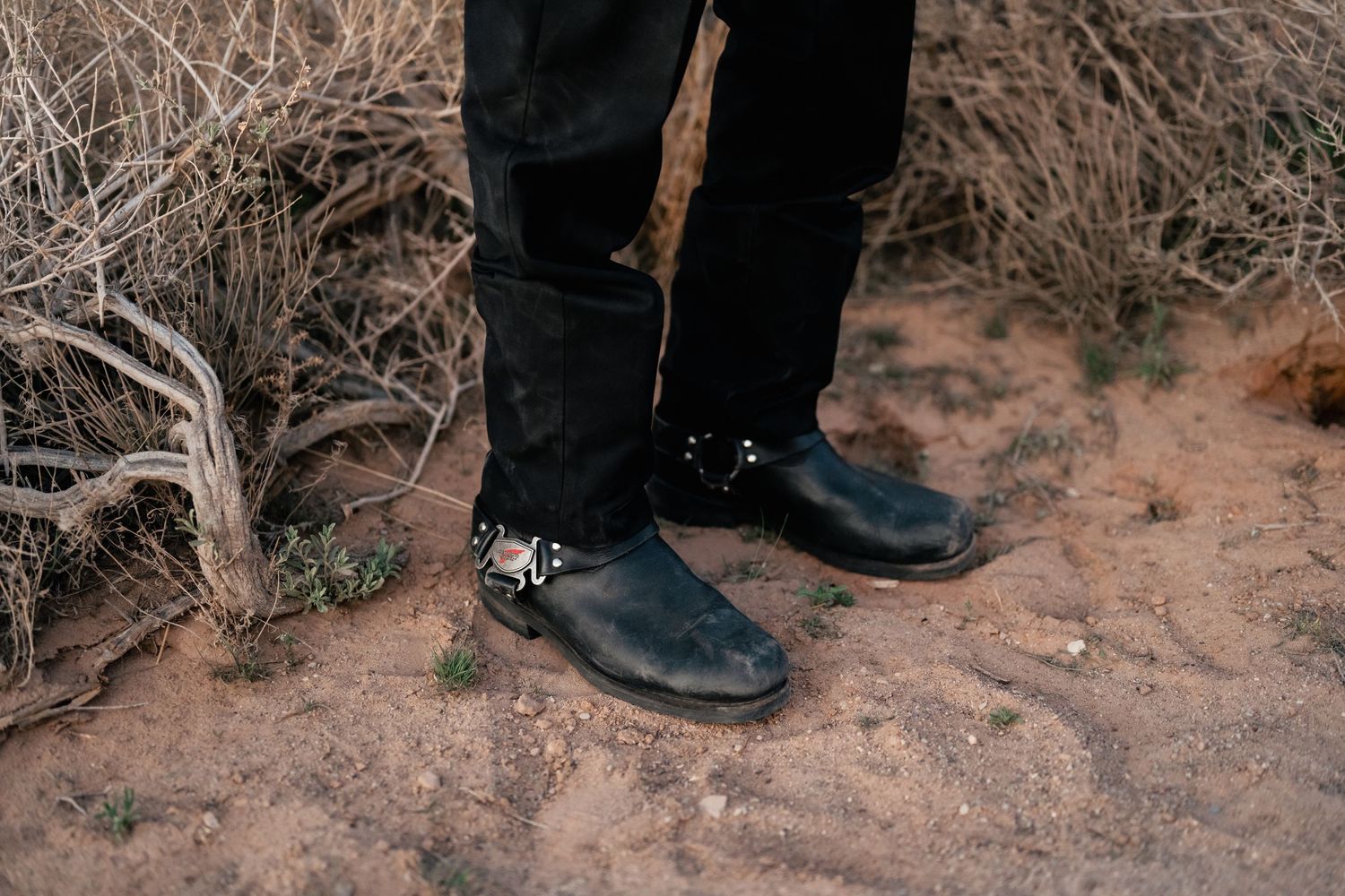 Groom detail portrait during Arches National Park Elopement by Utah elopement photographer and videographer