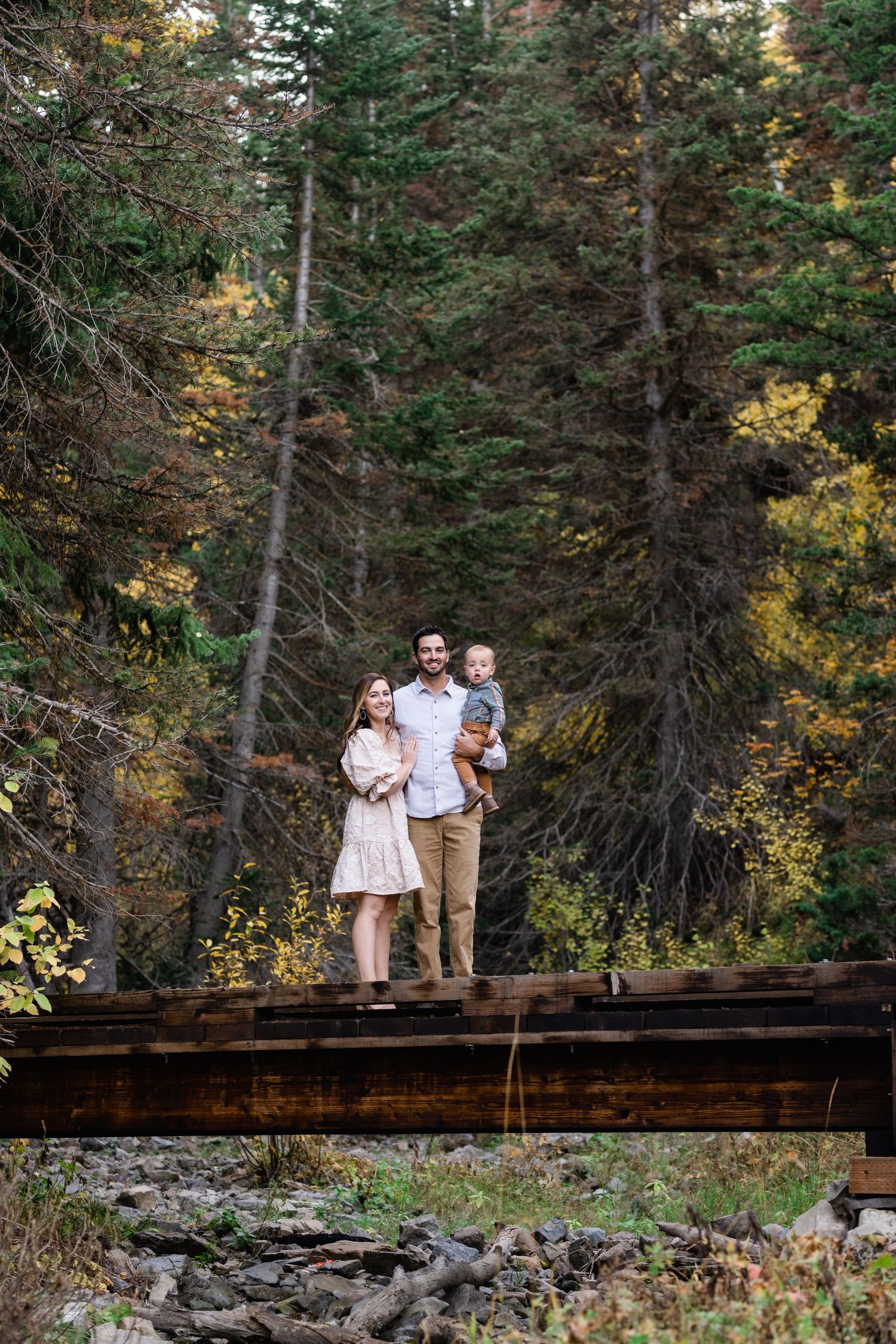 Dreamy and timeless fall family photos in the mountains by Coley Cook, Utah county family photographer