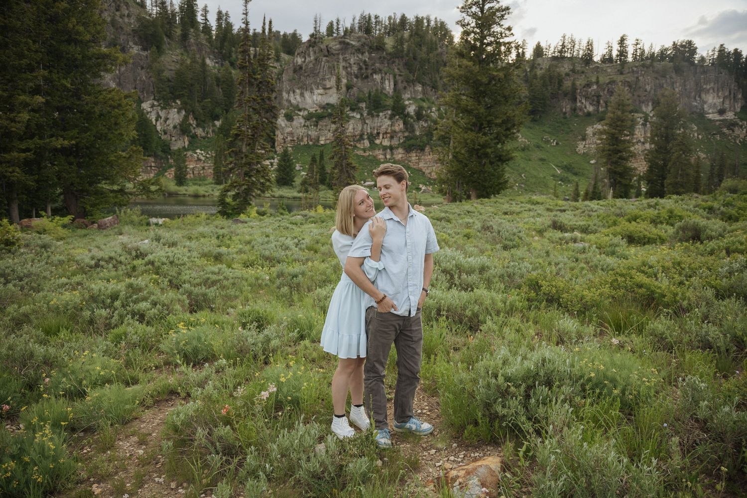 Engagement photos Tony Grove Utah