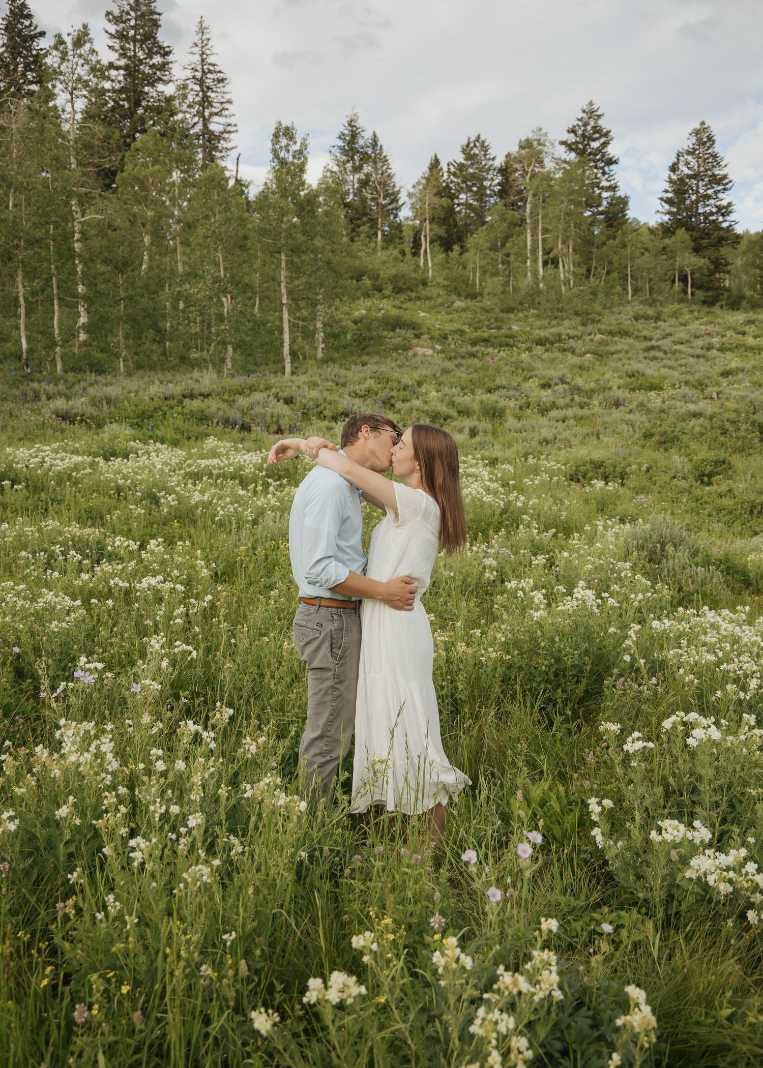 Engagement photos Tony Grove Utah