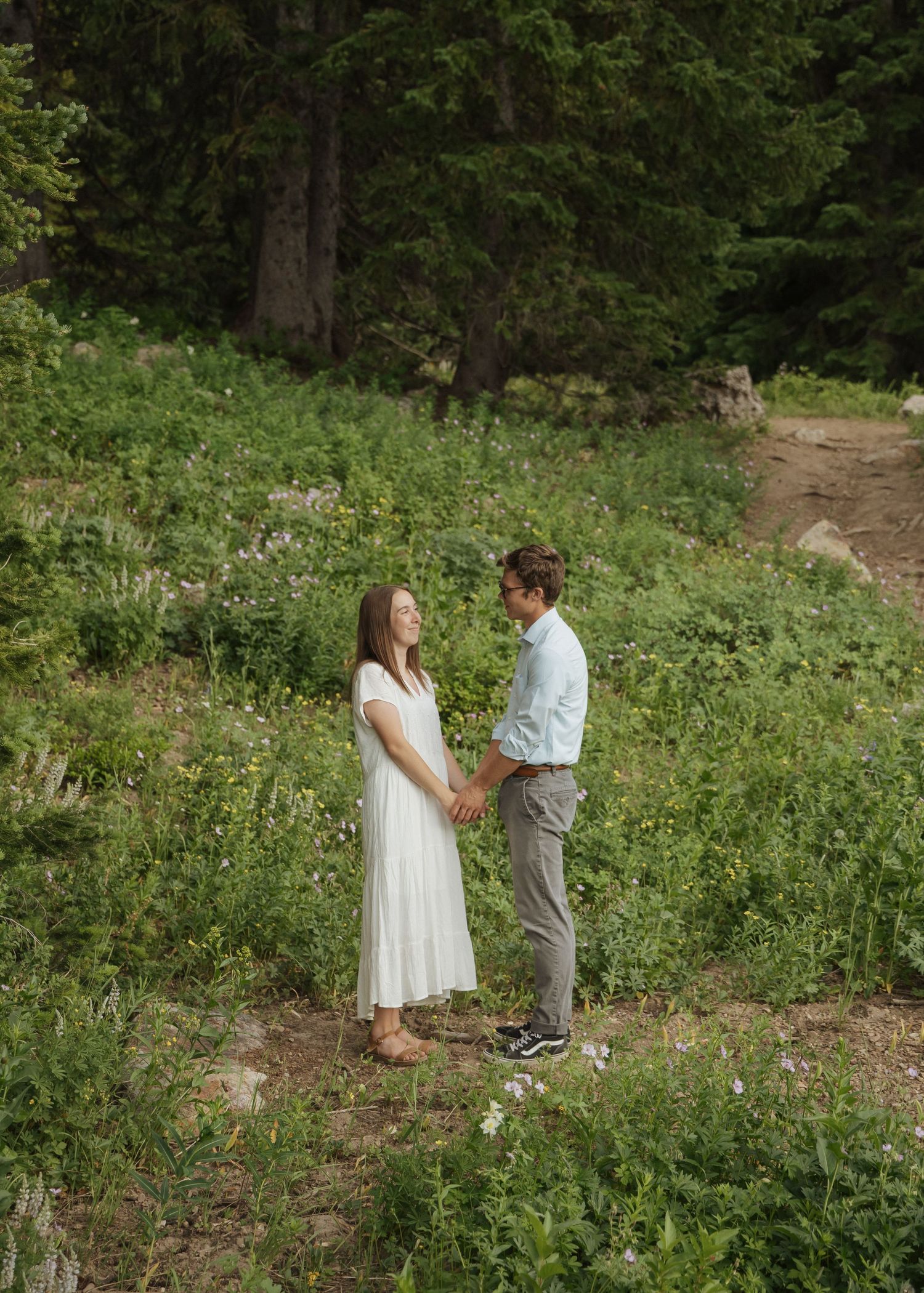Engagement photos Tony Grove Utah