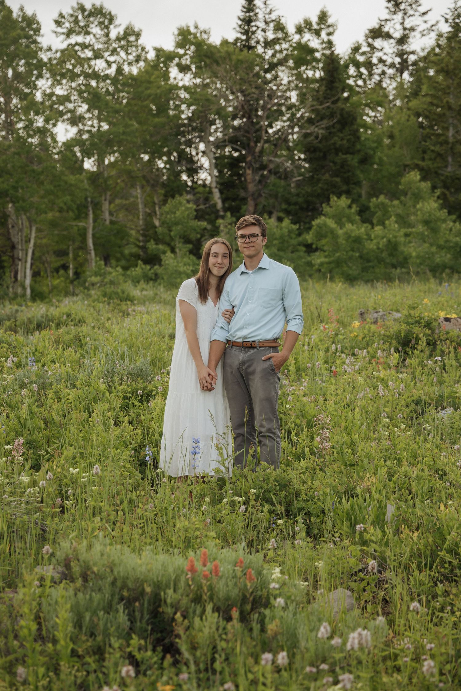 Engagement photos Tony Grove Utah