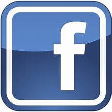 Facebook's iconic logo featuring a white lowercase 'f' on a blue square background.