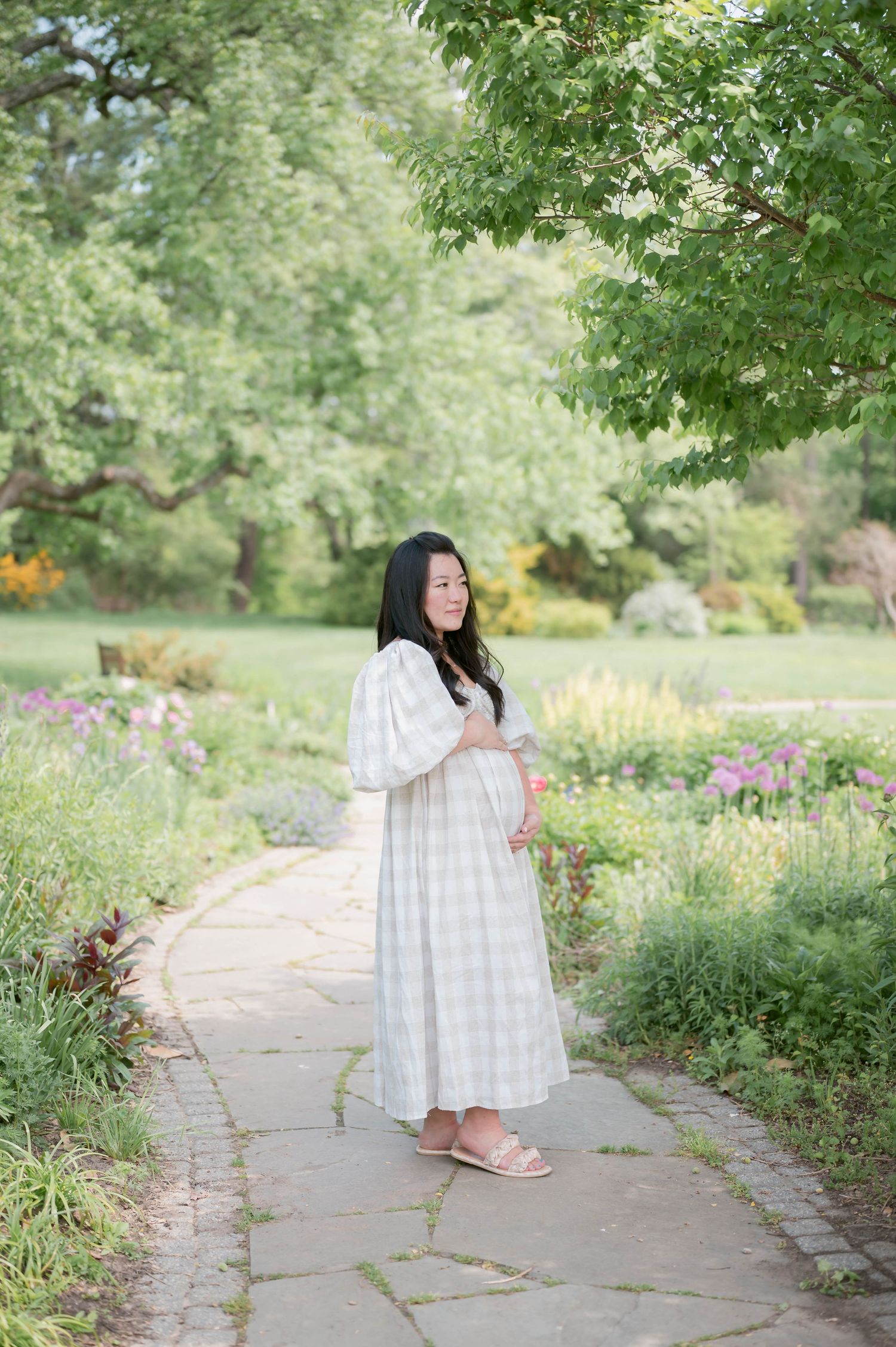 Maternity Session at Green Spring Gardens, Northern Virginia Photographer, NOVA, DMV Maternity Photographer