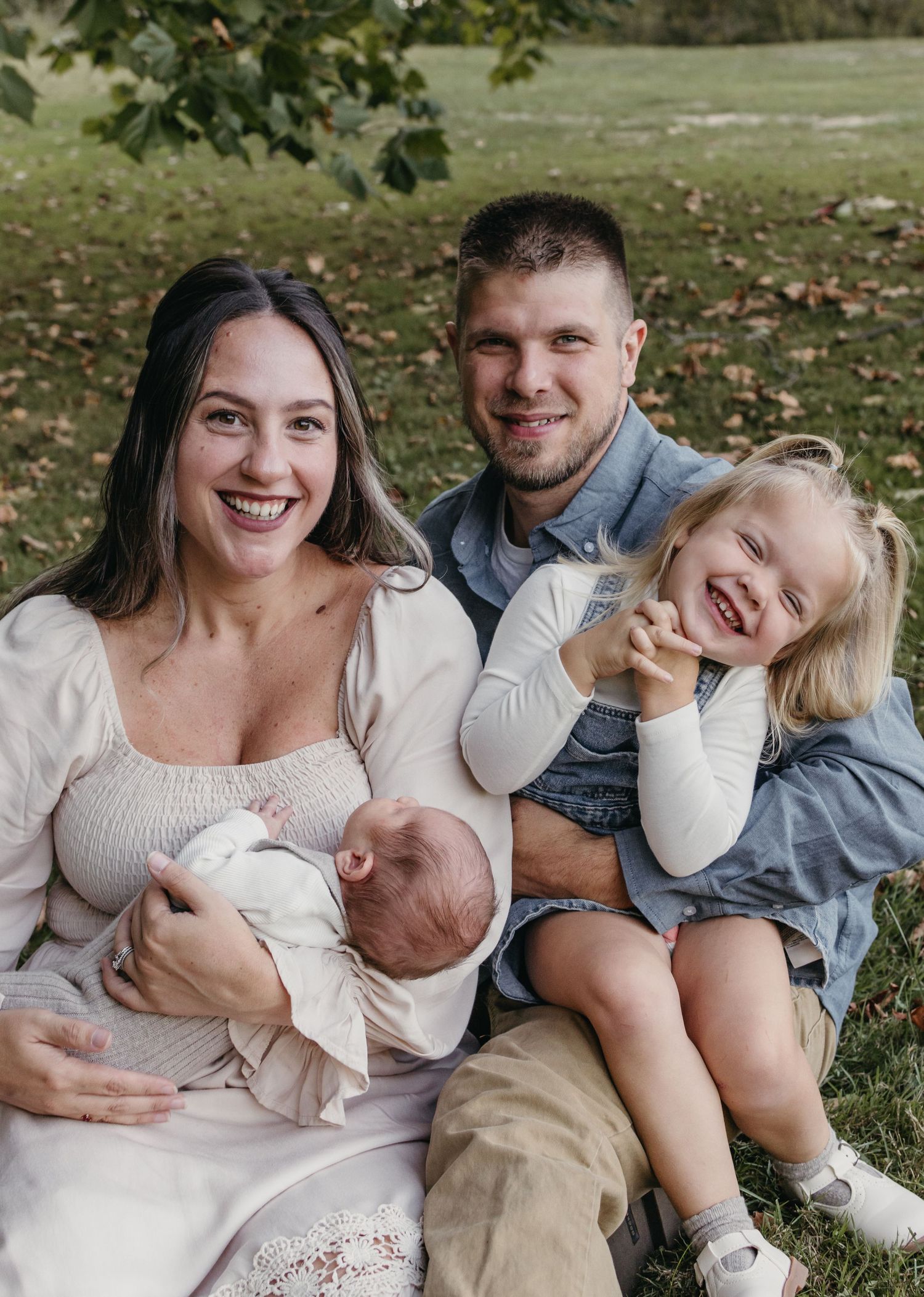 family newborn session
